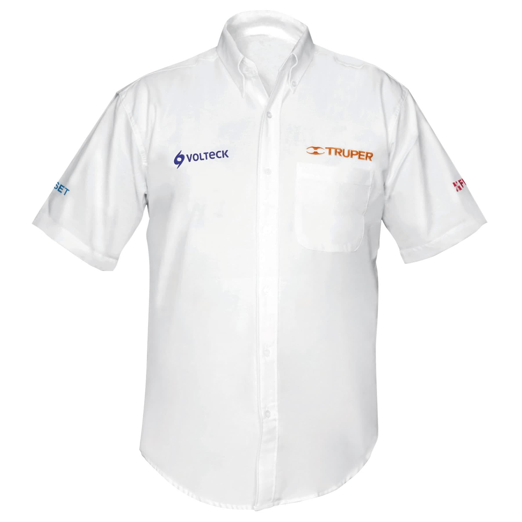 Camisa manga corta para hombre, blanca, CH, TRUPER