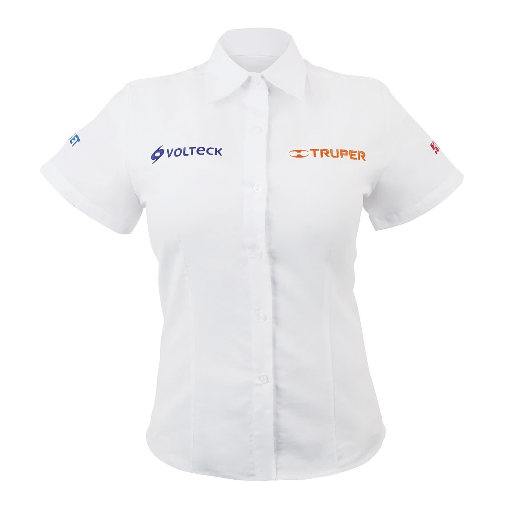 Camisa manga corta para mujer, blanca, EG, TRUPER