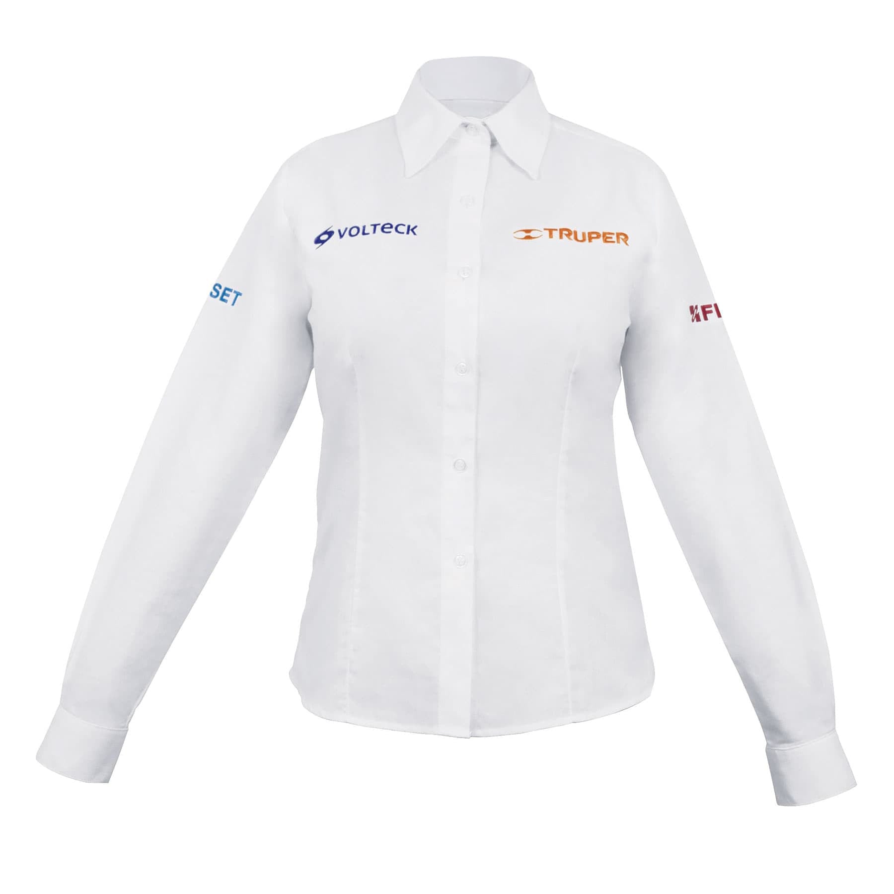 Camisa manga larga para mujer, blanca, M, TRUPER