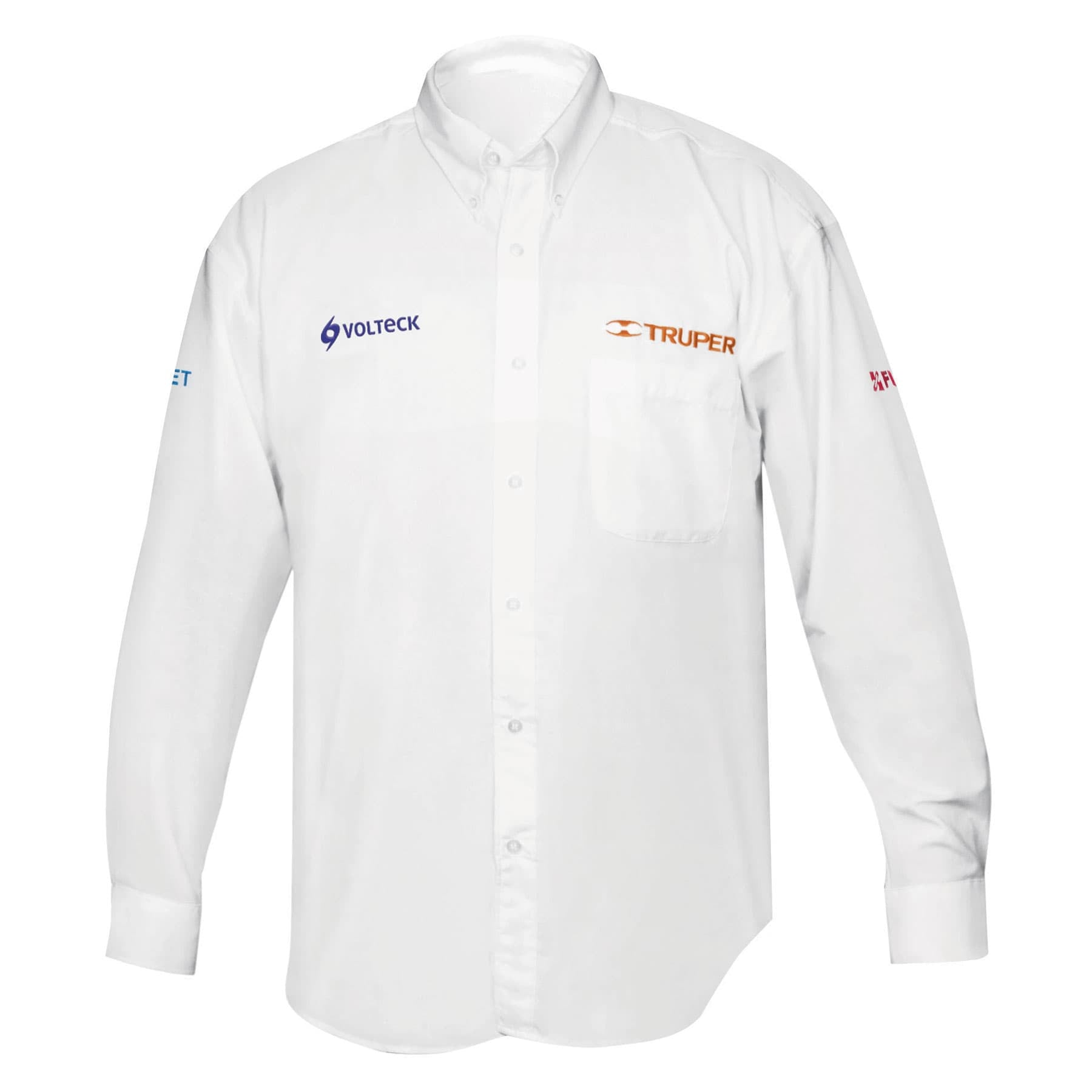 Camisa manga larga para hombre, blanca, EEEG, TRUPER
