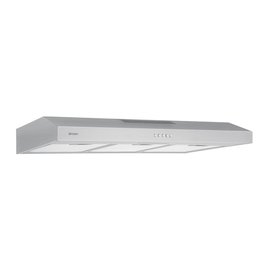 Campana extractora 80cm, empotrable, acero inoxidable, FOSET