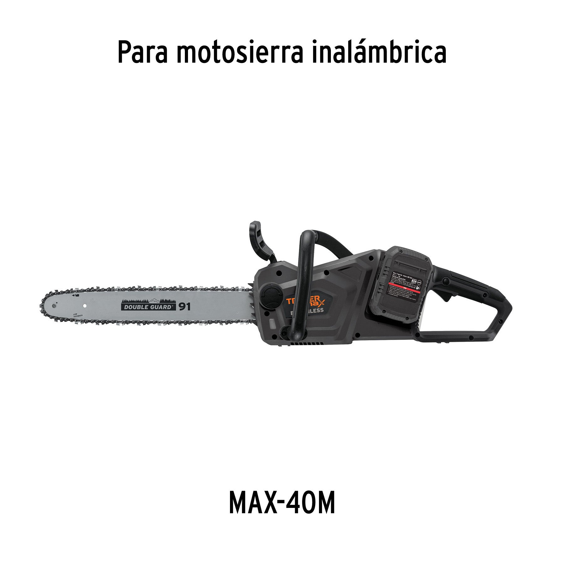 Cadena repuesto 16" para motosierra sin cable MAX-40M TRUPER