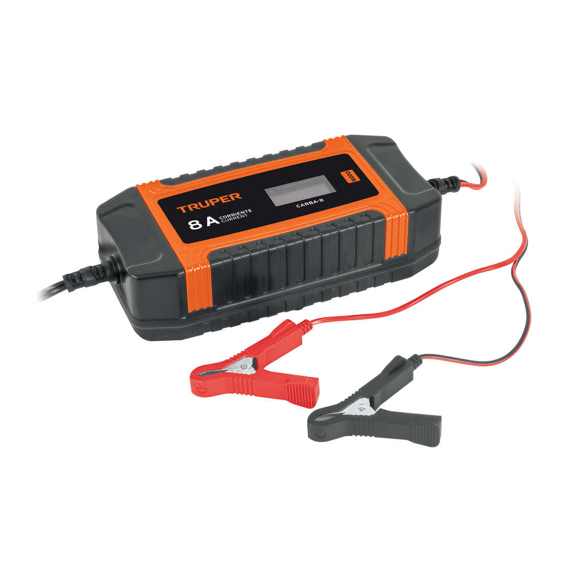 Cargador / mantenedor de 8A para baterías de 12V/24V, TRUPER