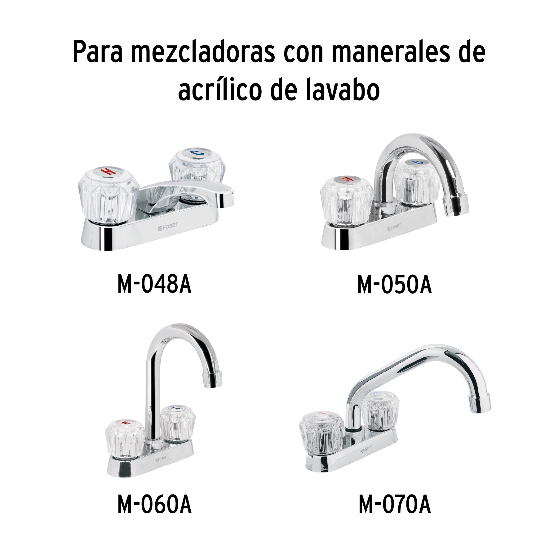 Bolsa con 2 cartuchos cerámicos para mezcladoras, FOSET