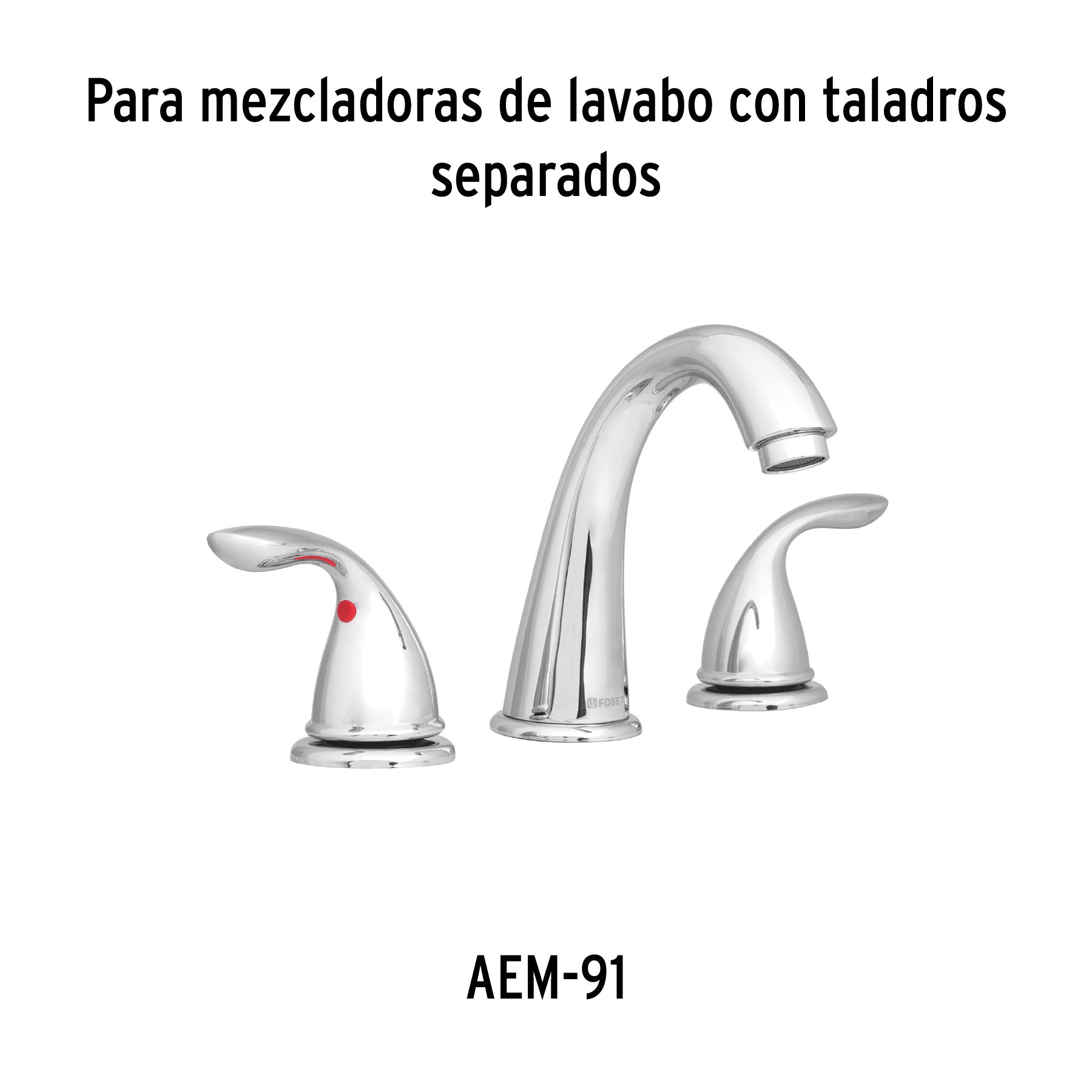 Juego de 2 cartuchos cerámicos POM, FOSET