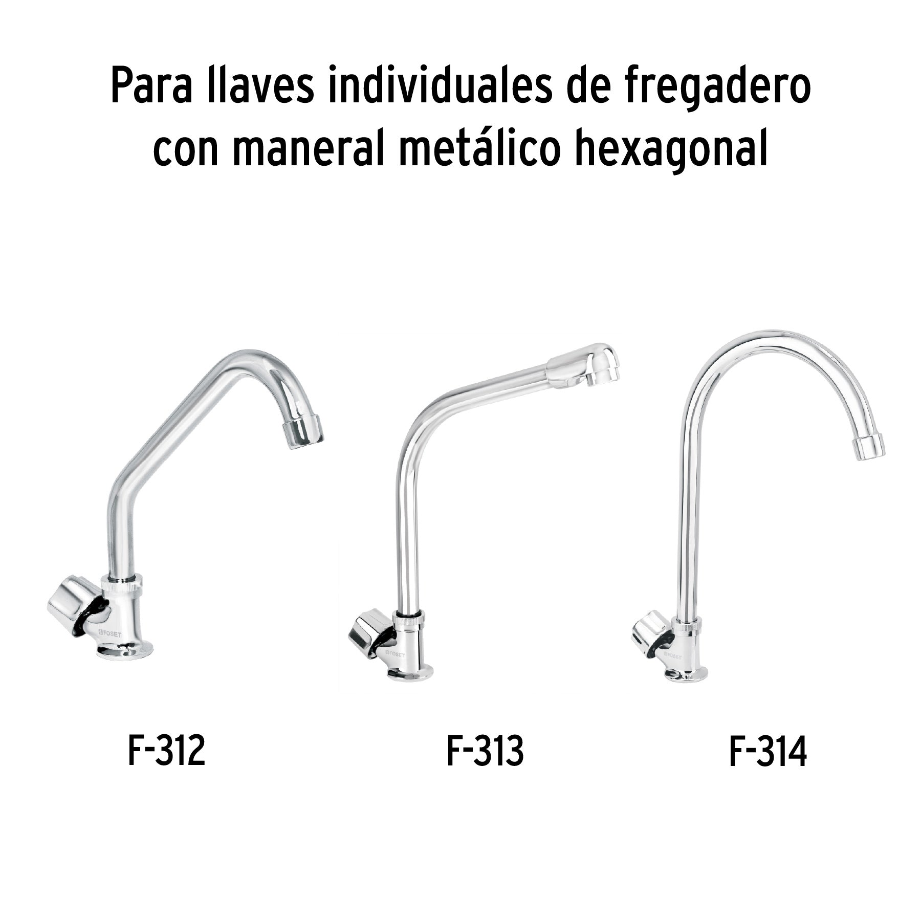 Cartucho cerámico para F-312, 313 y 314, FOSET