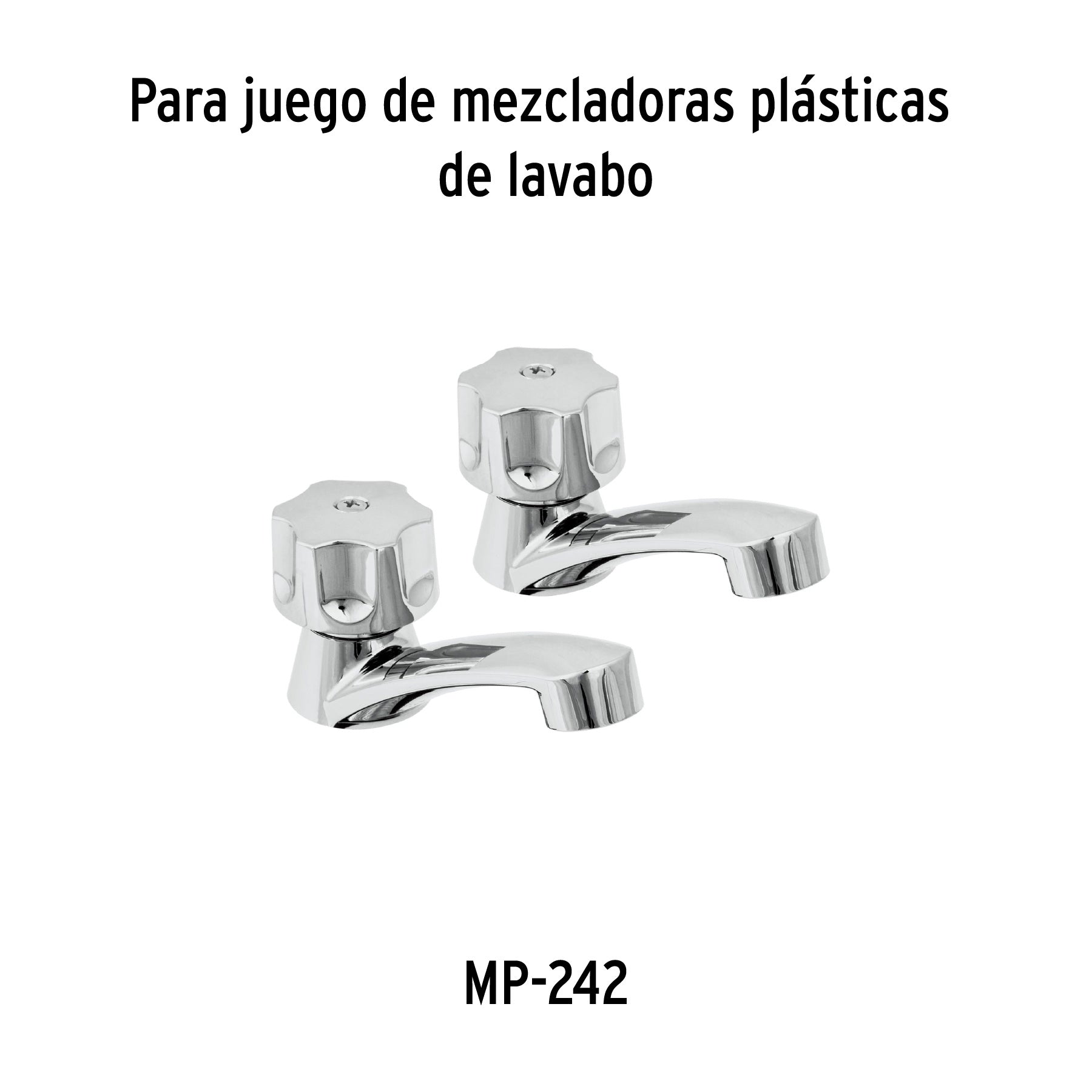 Bolsa con 2 cartuchos cerámicos para mezcladoras plásticas
