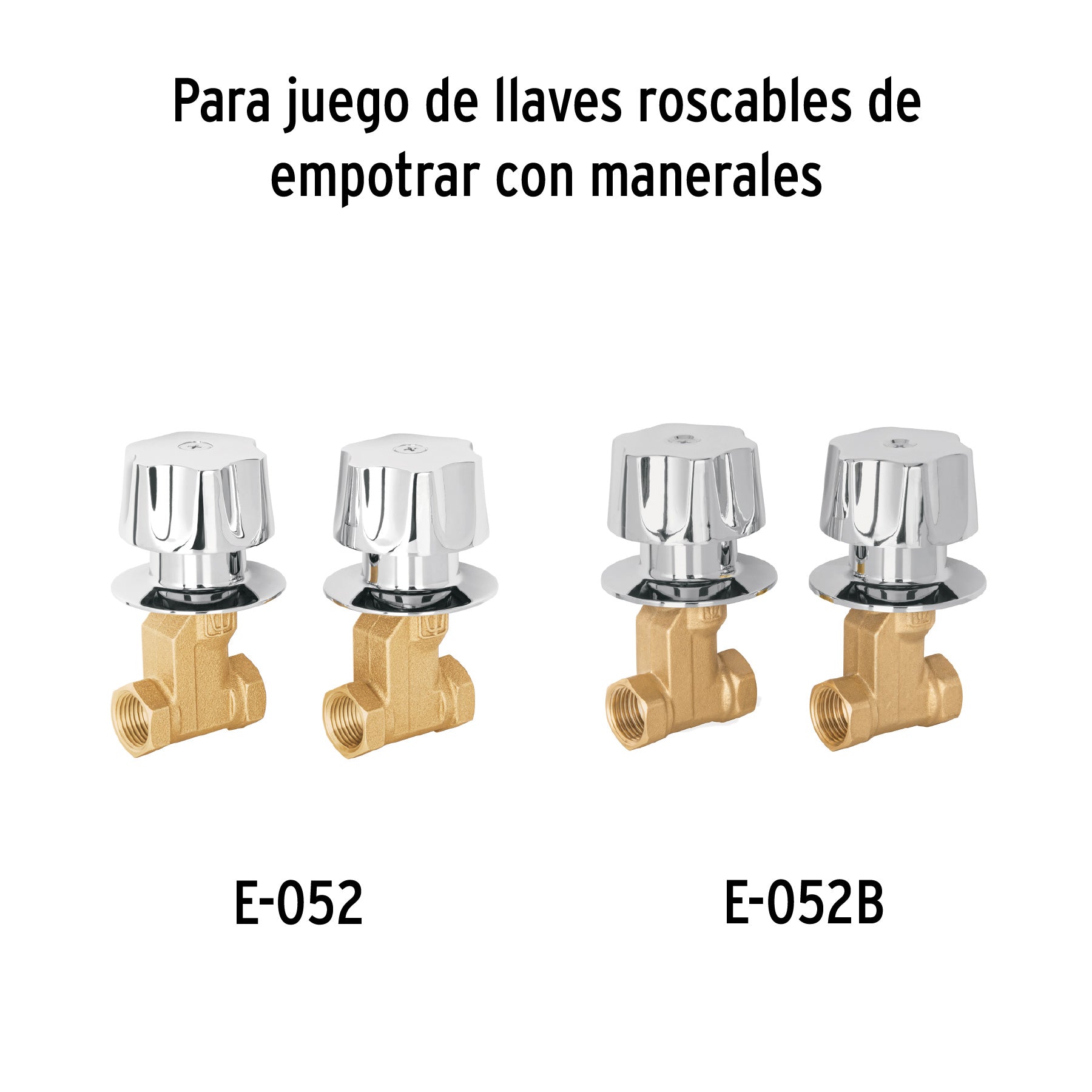 Cartucho de compresión para llaves de empotrar, FOSET