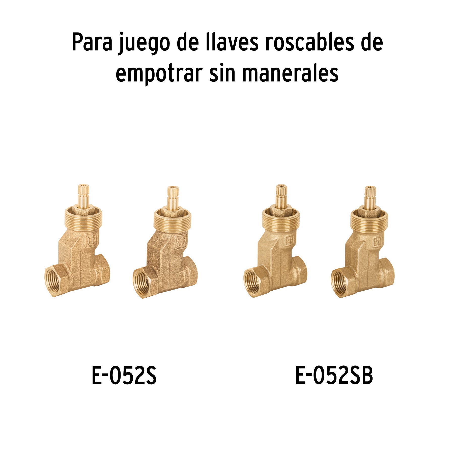 Cartucho de compresión para llaves de empotrar, FOSET
