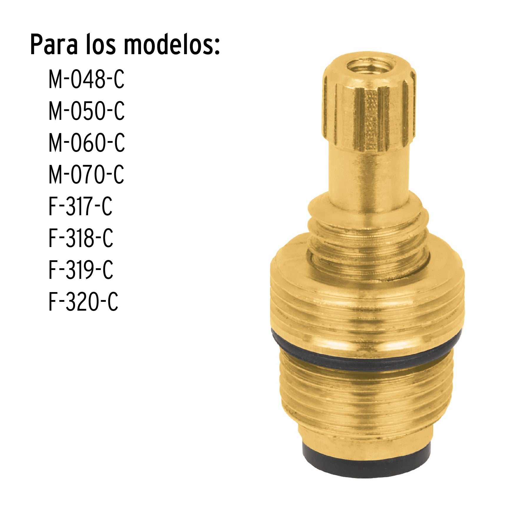 Cartucho de compresión para mezcladora, FOSET