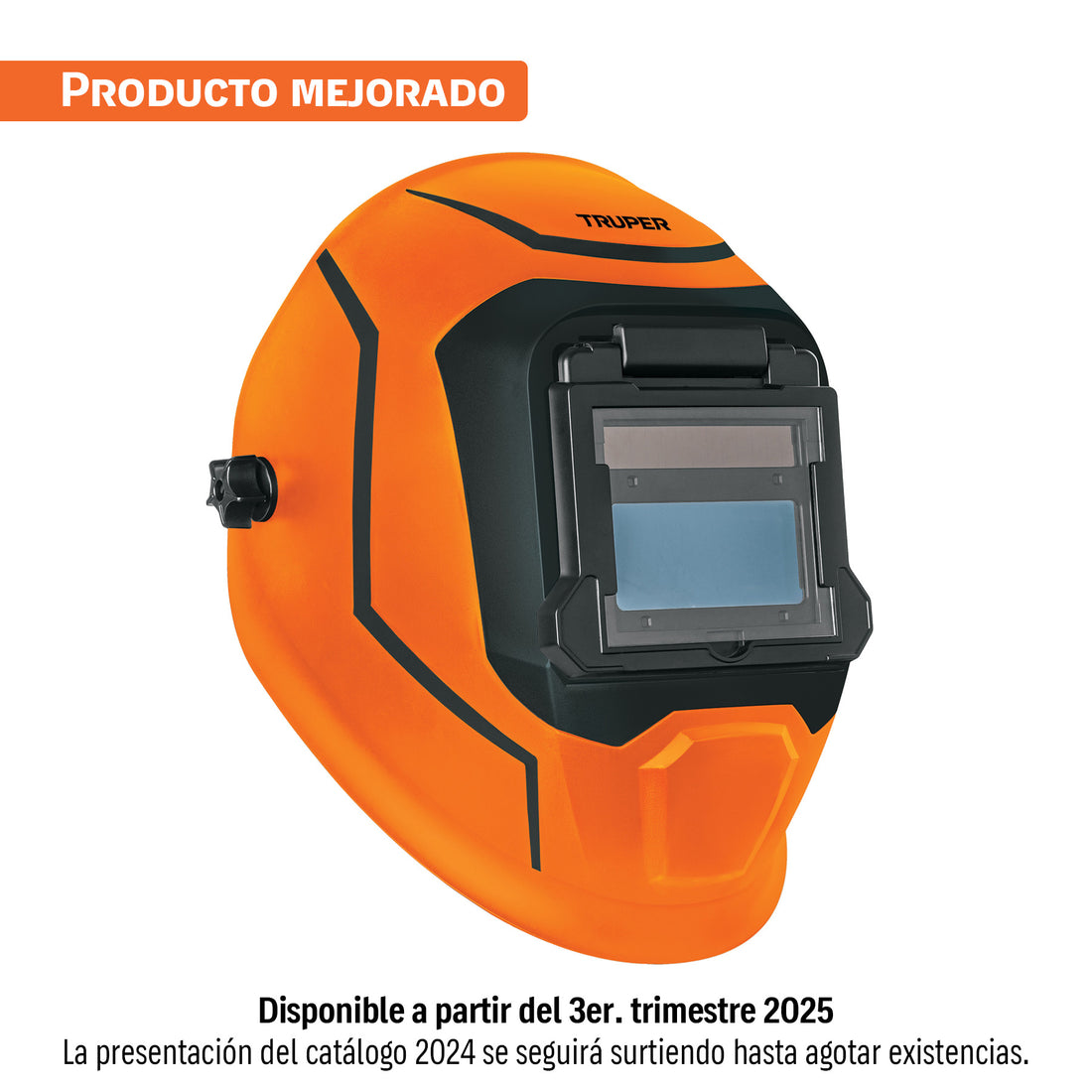 Careta electrónica para soldar, 9-13, panel digital, TRUPER
