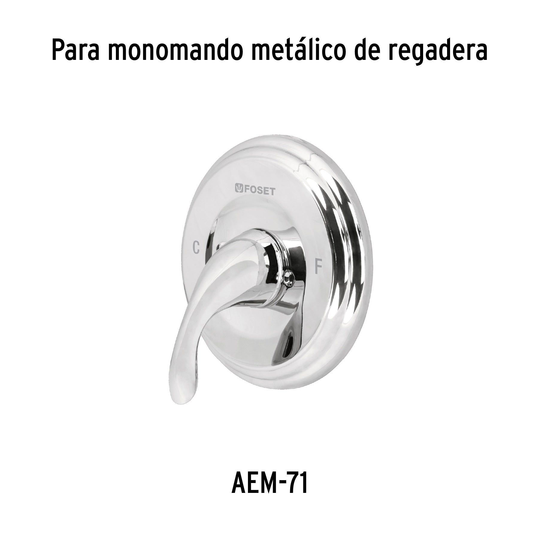 Cartucho cerámico monomando para regadera, FOSET