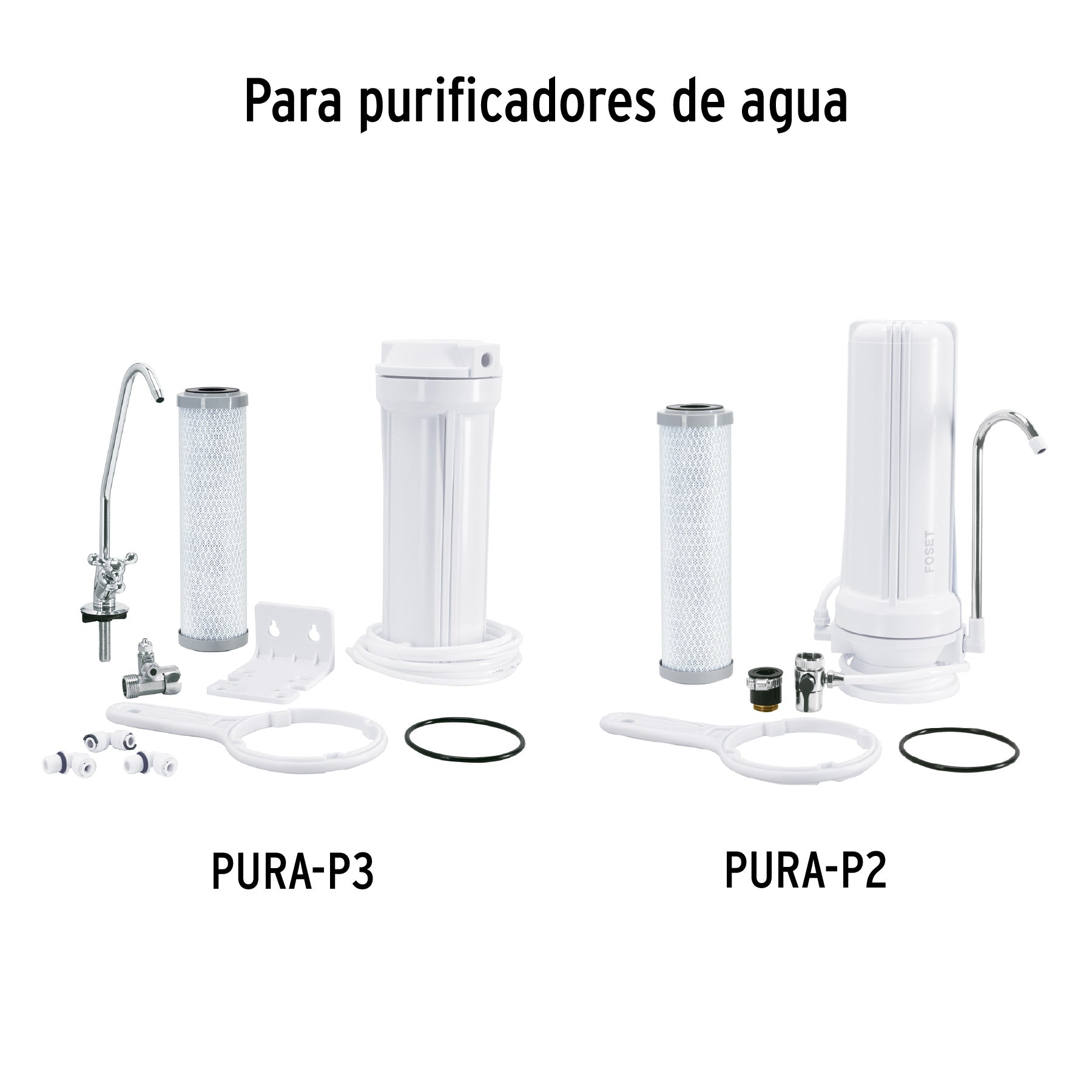 Cartucho de repuesto para PURA-P3 y PURA-P2, FOSET