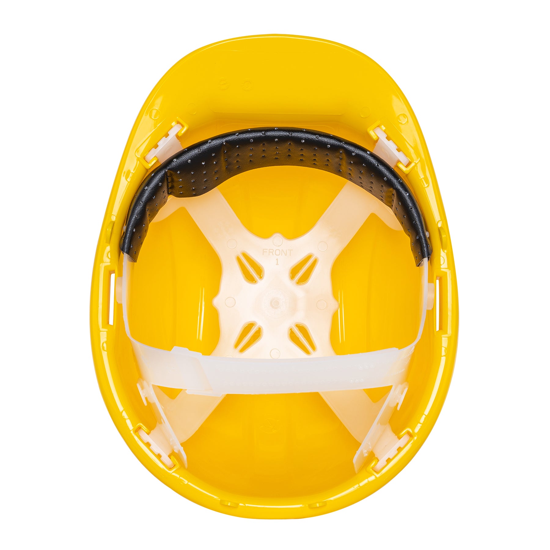 Casco de seguridad, ajuste de intervalos, amarillo, PRETUL