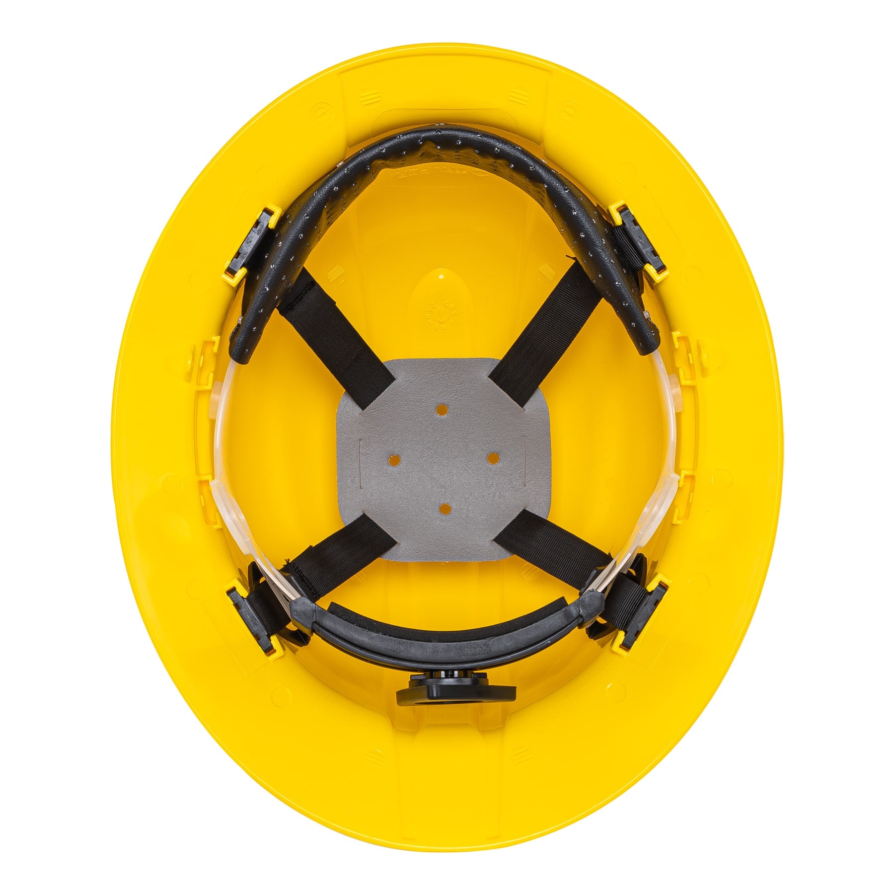 Casco de seguridad ala ancha, amarillo, TRUPER