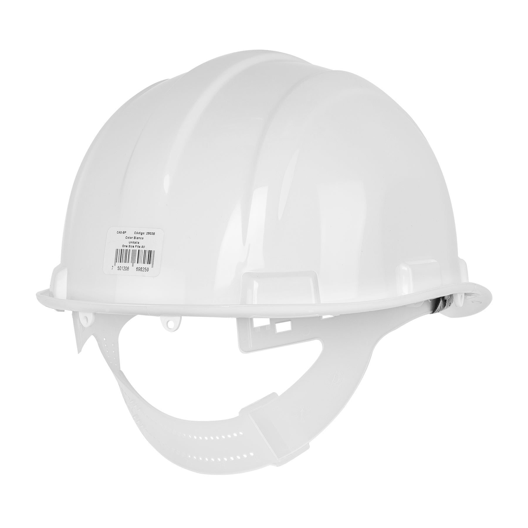 Casco de seguridad, ajuste de intervalos, blanco, PRETUL