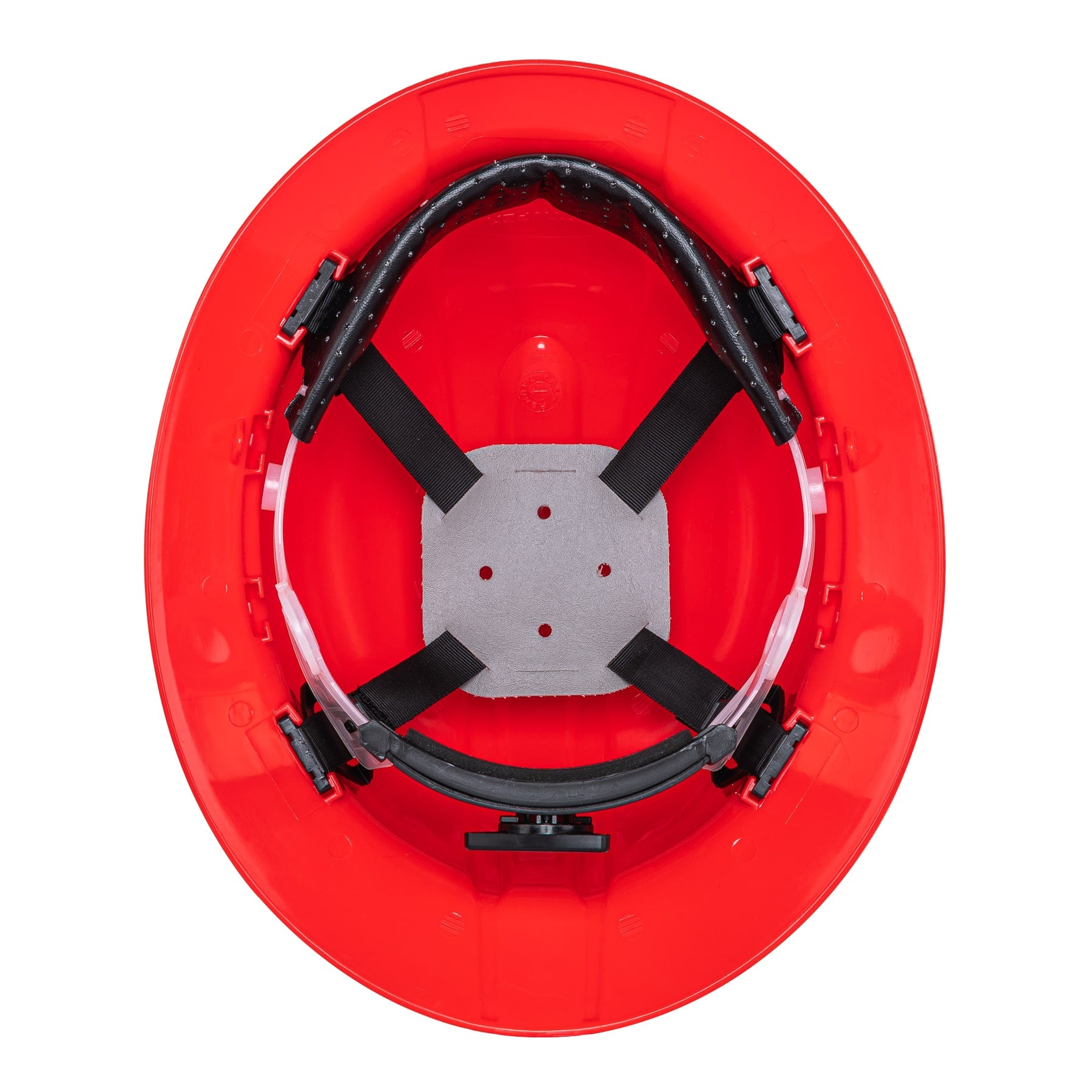Casco de seguridad ala ancha, rojo, TRUPER