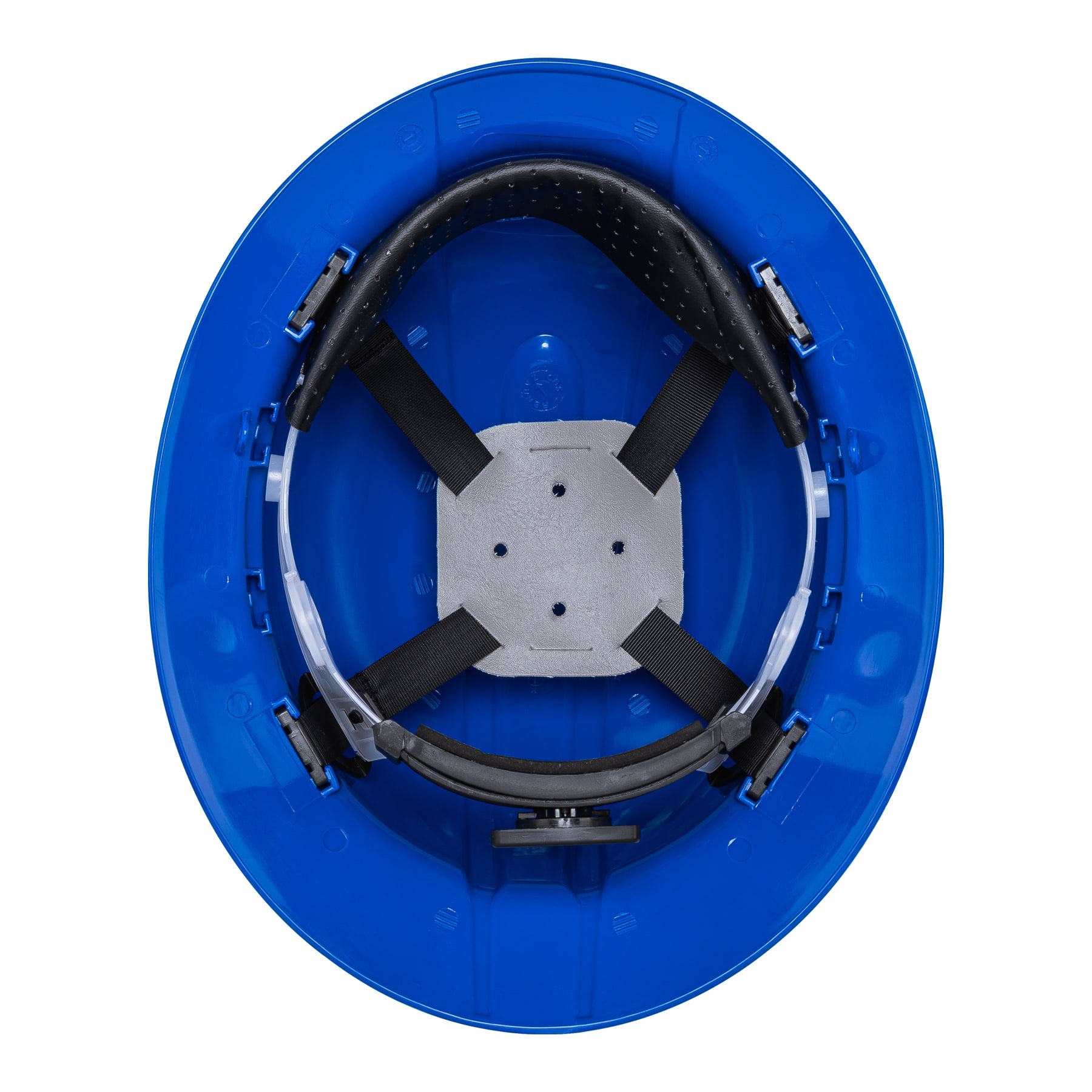 Casco de seguridad ala ancha, azul, TRUPER