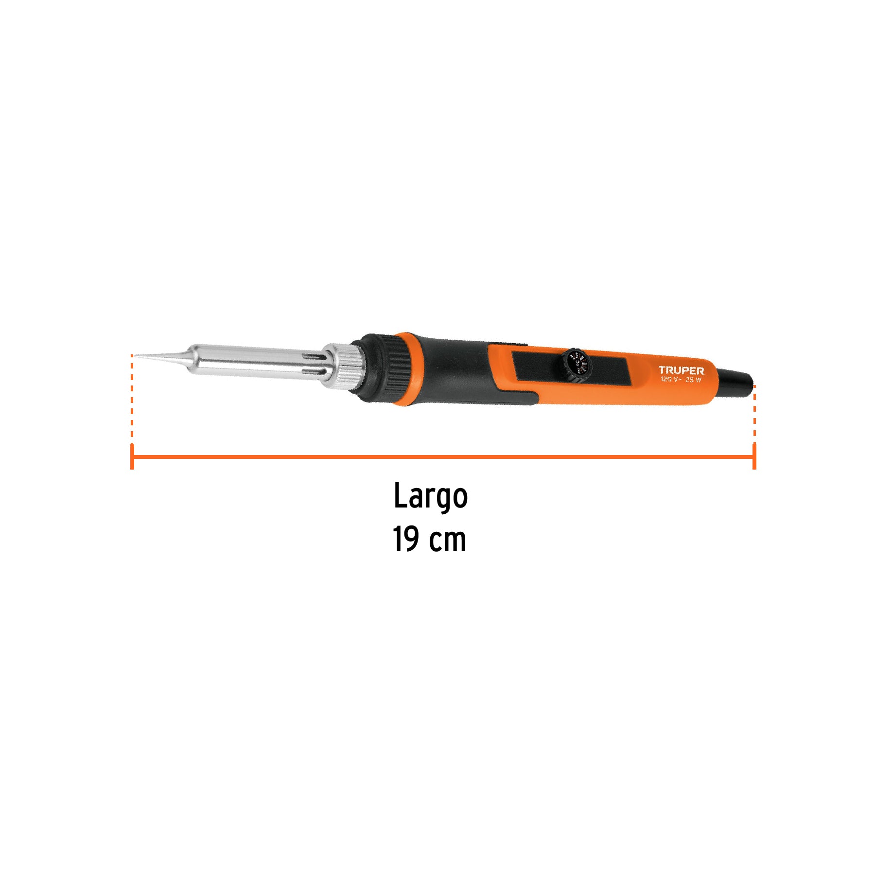 Cautín profesional electrónica de 25W, temperatura regulable