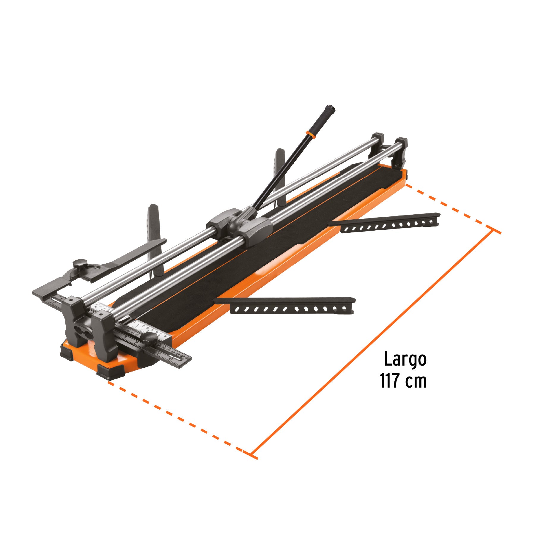 Cortador azulejo 40" (100cm) gran formato c/maletín, EXPERT