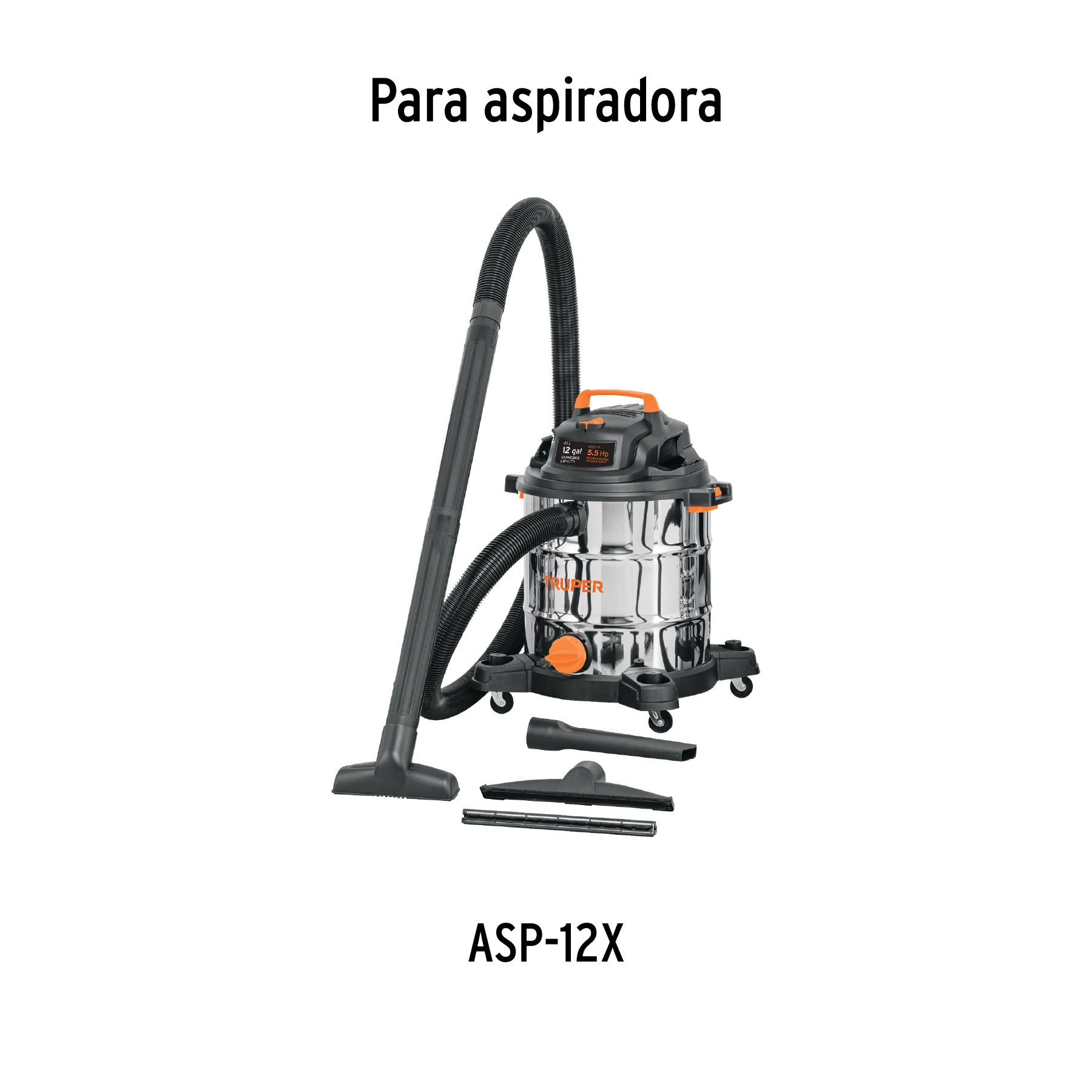 Bolsa con 2 carbones de repuesto para ASP-12X, TRUPER
