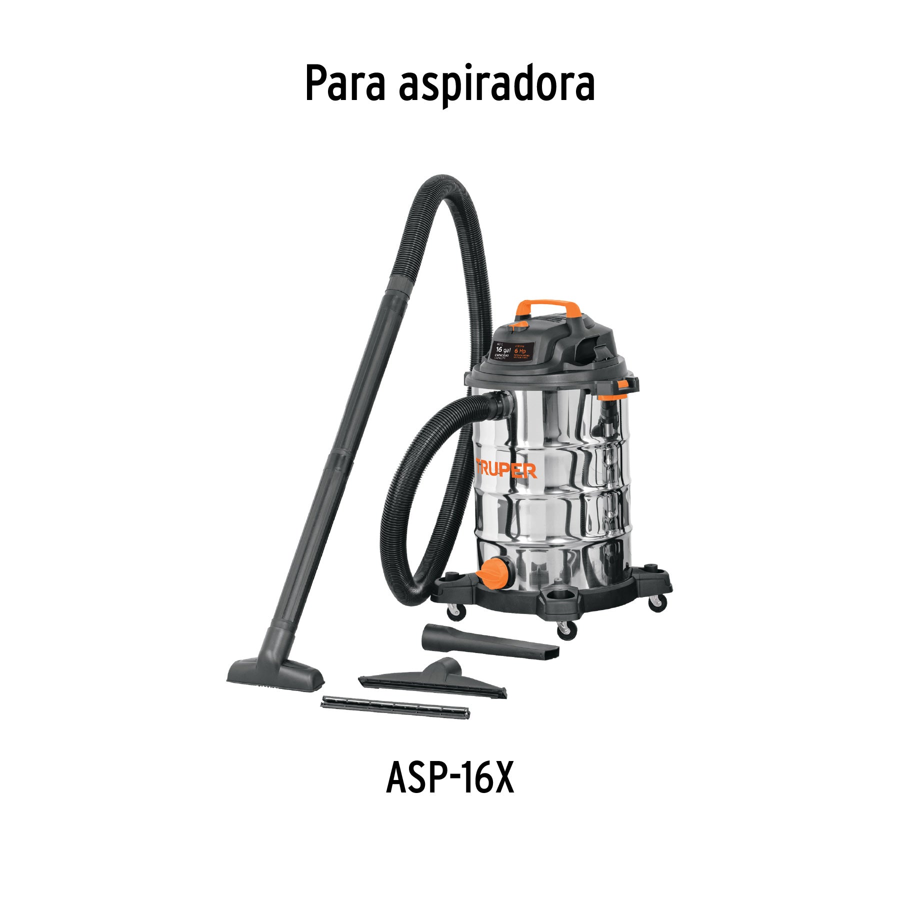 Bolsa con 2 carbones de repuesto para ASP-16X, TRUPER