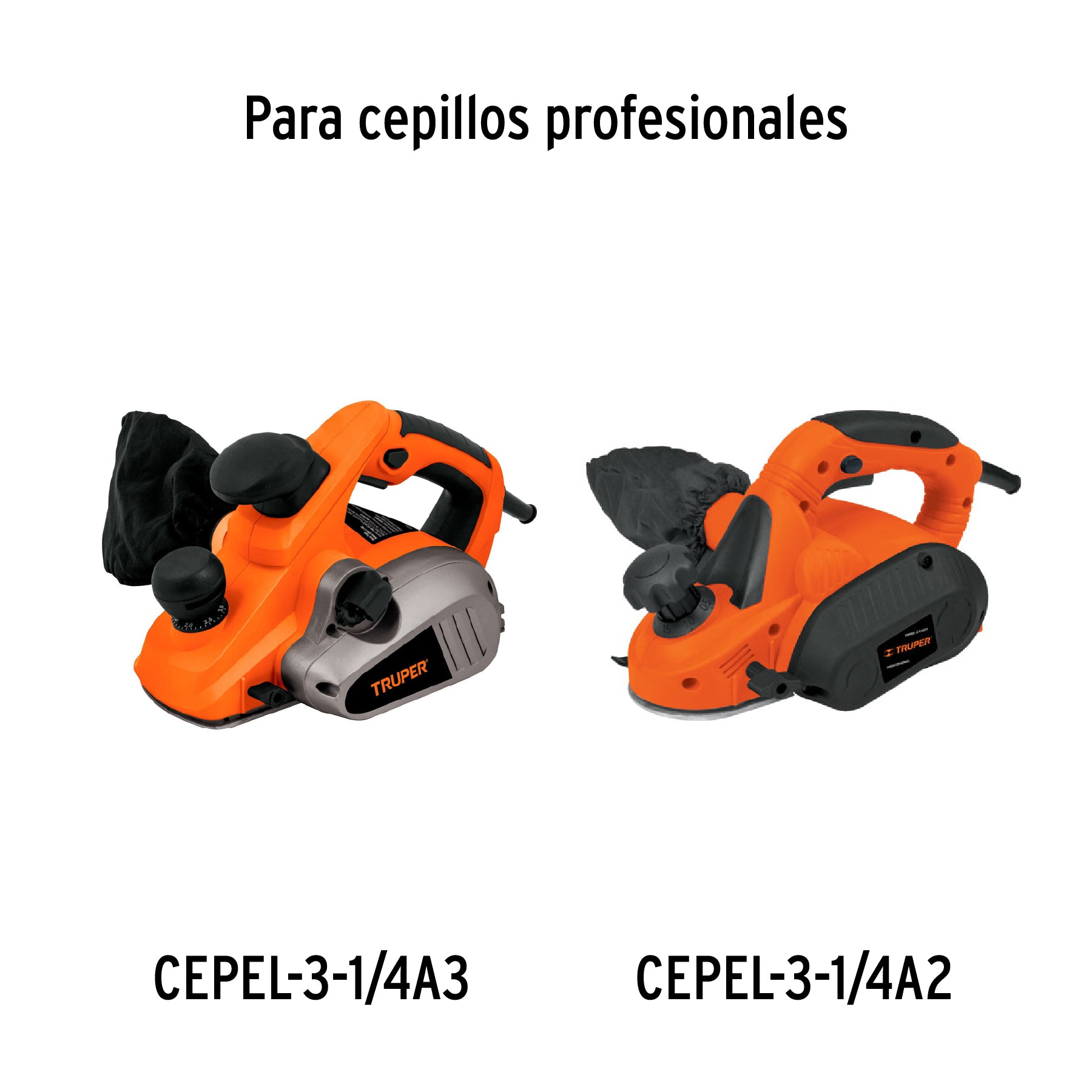 Bolsa con 2 carbones para CEPEL-3-1/4A3 y 1/4A2,TRUPER