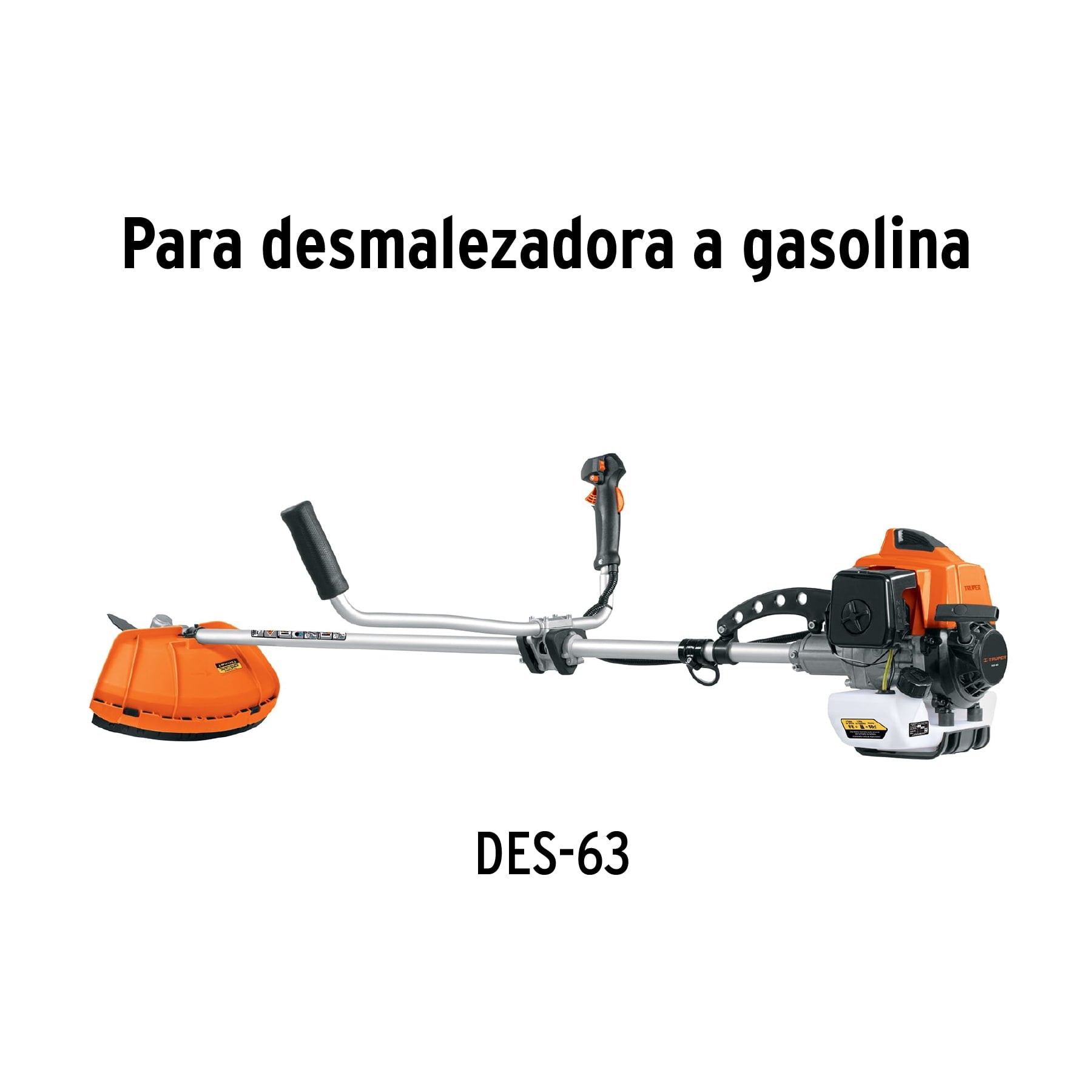 Carburador para desmalezadora a gasolina DES-63, TRUPER
