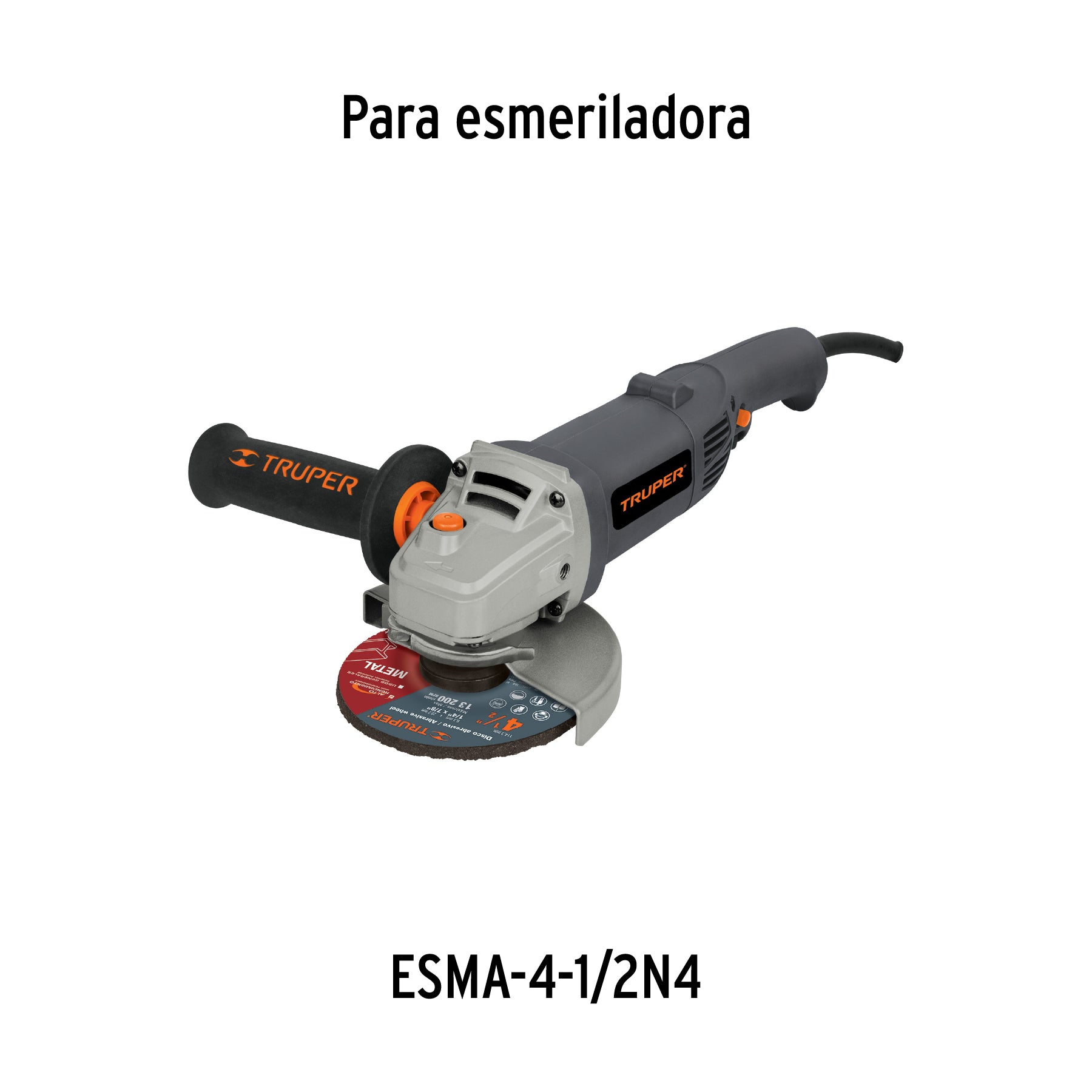 Bolsa con 2 carbones de repuesto para ESMA-4-1/2N4, TRUPER