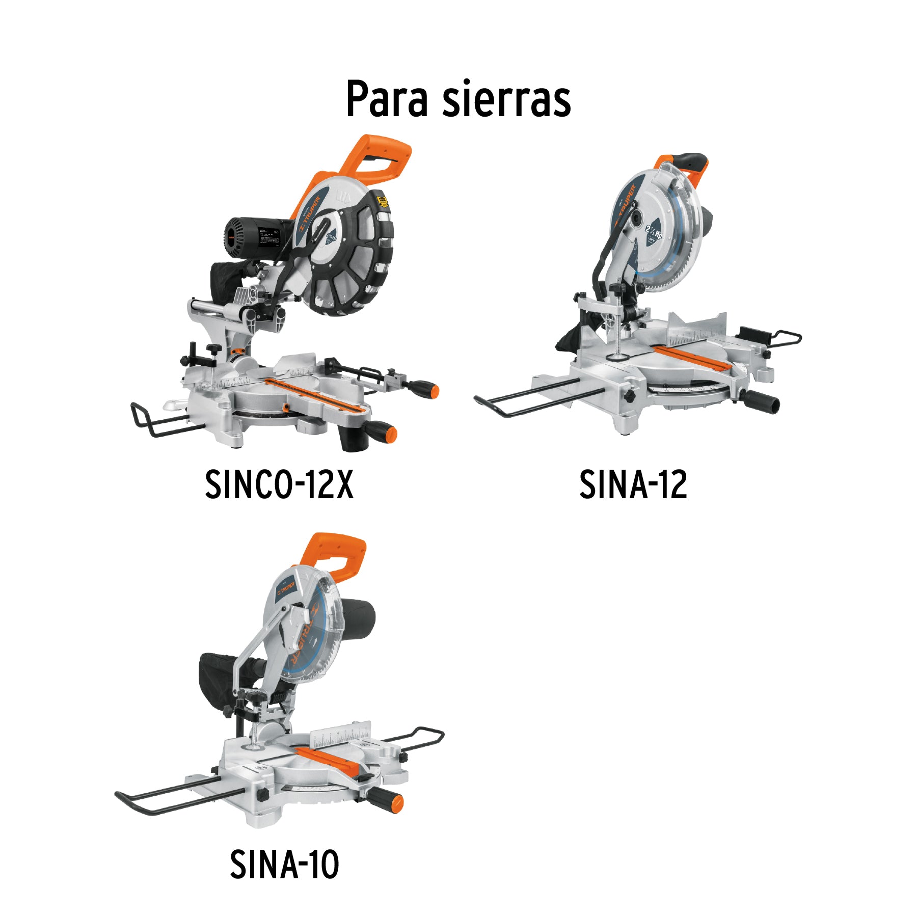 Bolsa con 2 carbones para sierras inglete Grupo 8, TRUPER