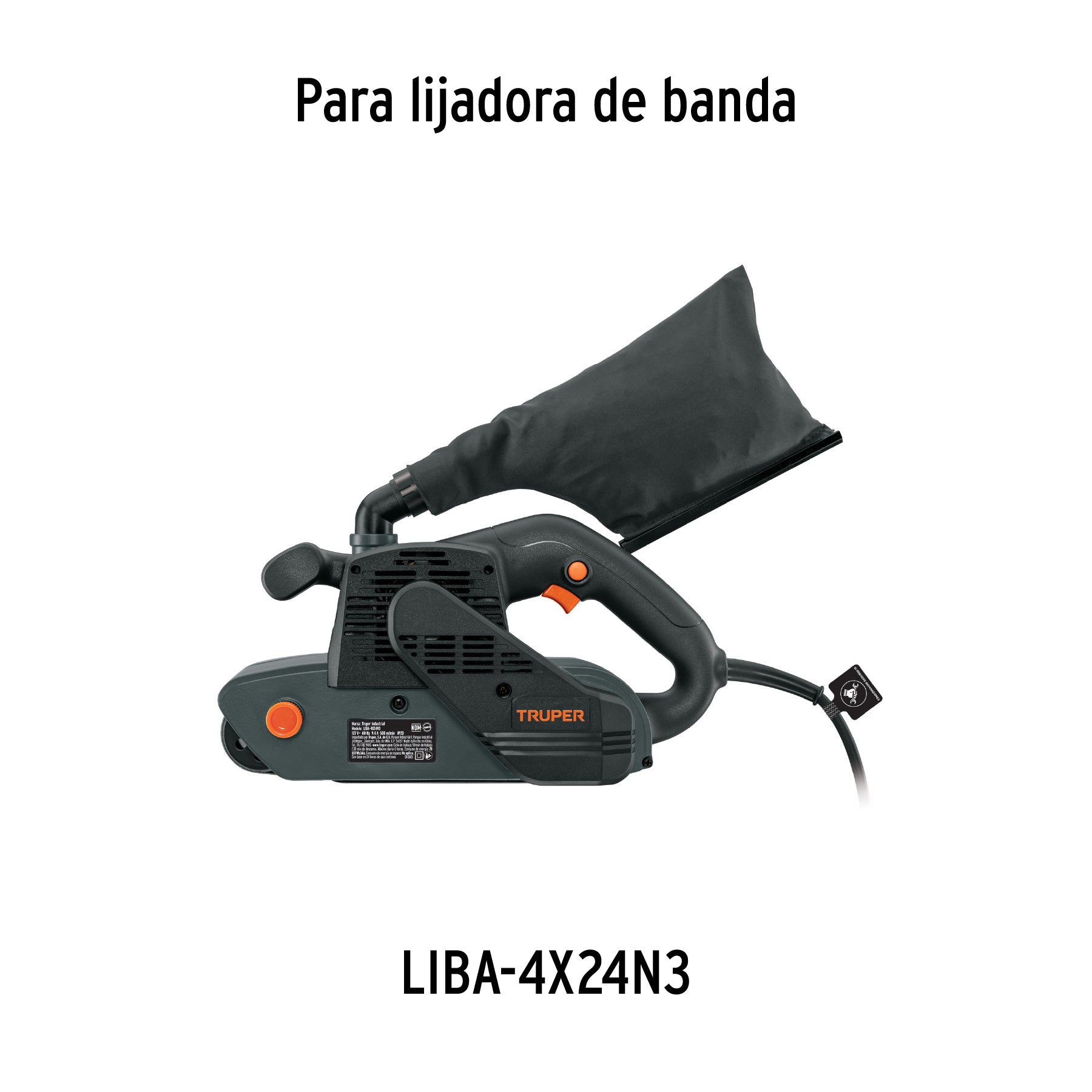 Bolsa con 2 carbones de repuesto para LIBA-4X24N3, TRUPER