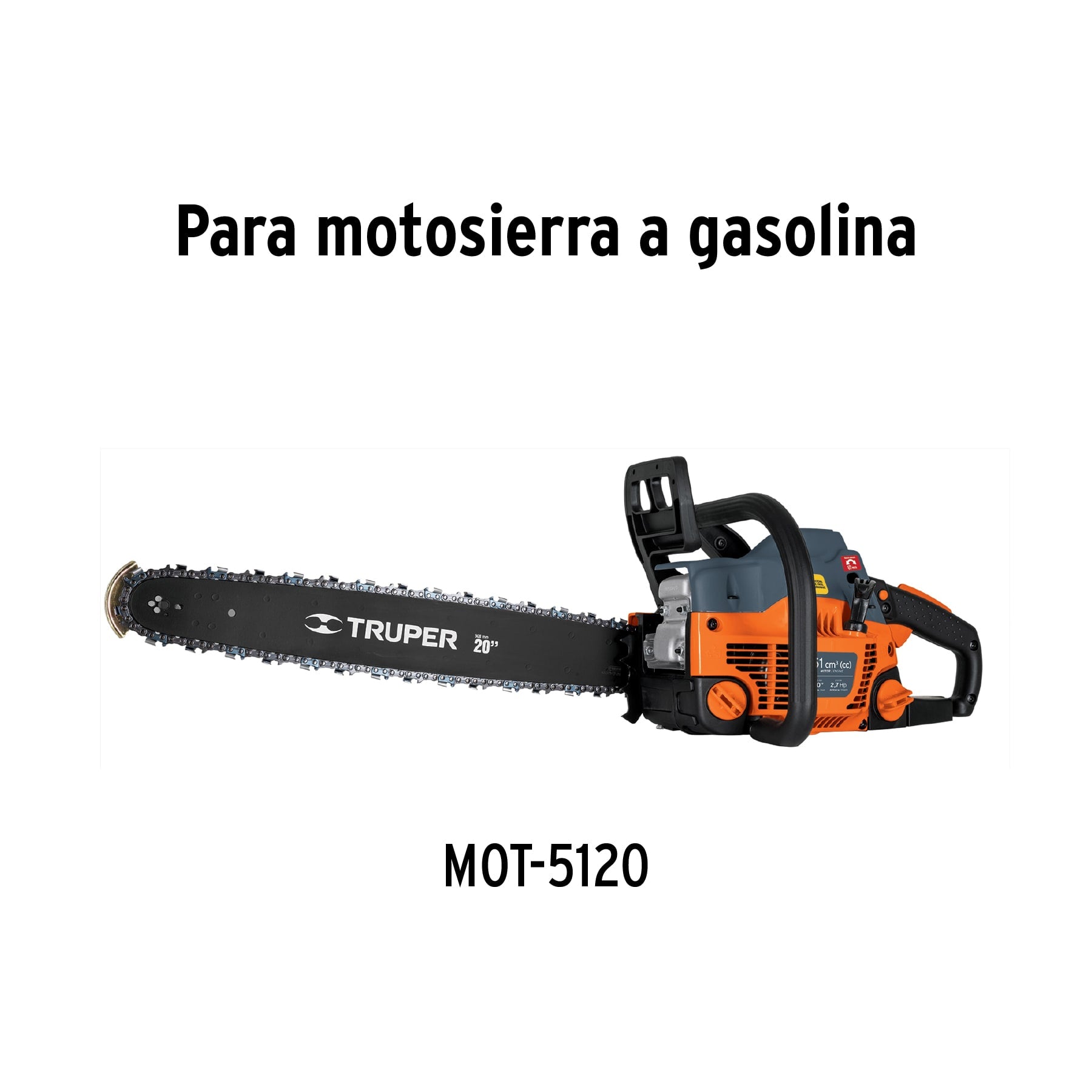 Carburador para motosierra a gasolina MOT-5120, TRUPER