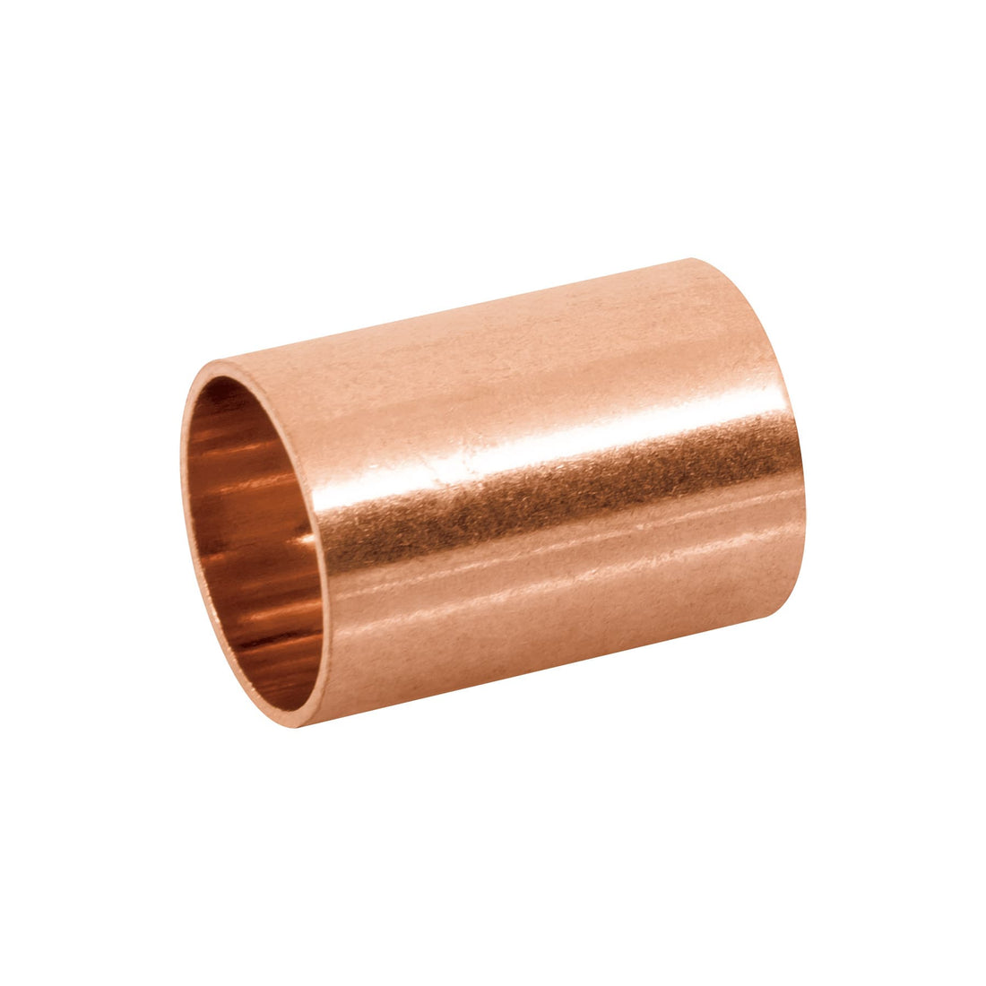 Cople de cobre 1/2", sin ranura, FOSET