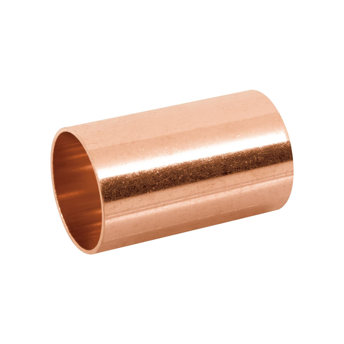 Cople de cobre 1", sin ranura, FOSET