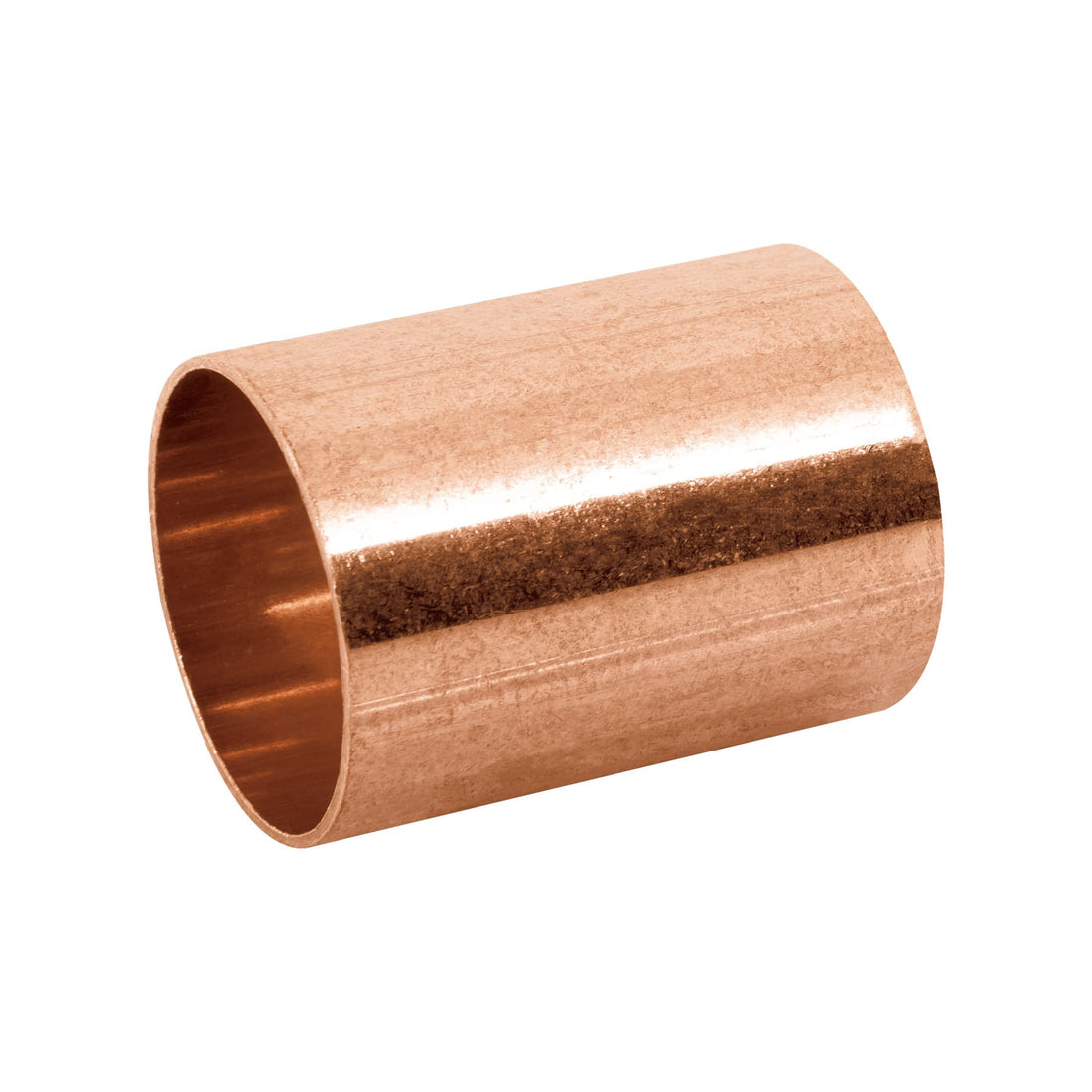 Cople de cobre 1-1/4", sin ranura, FOSET