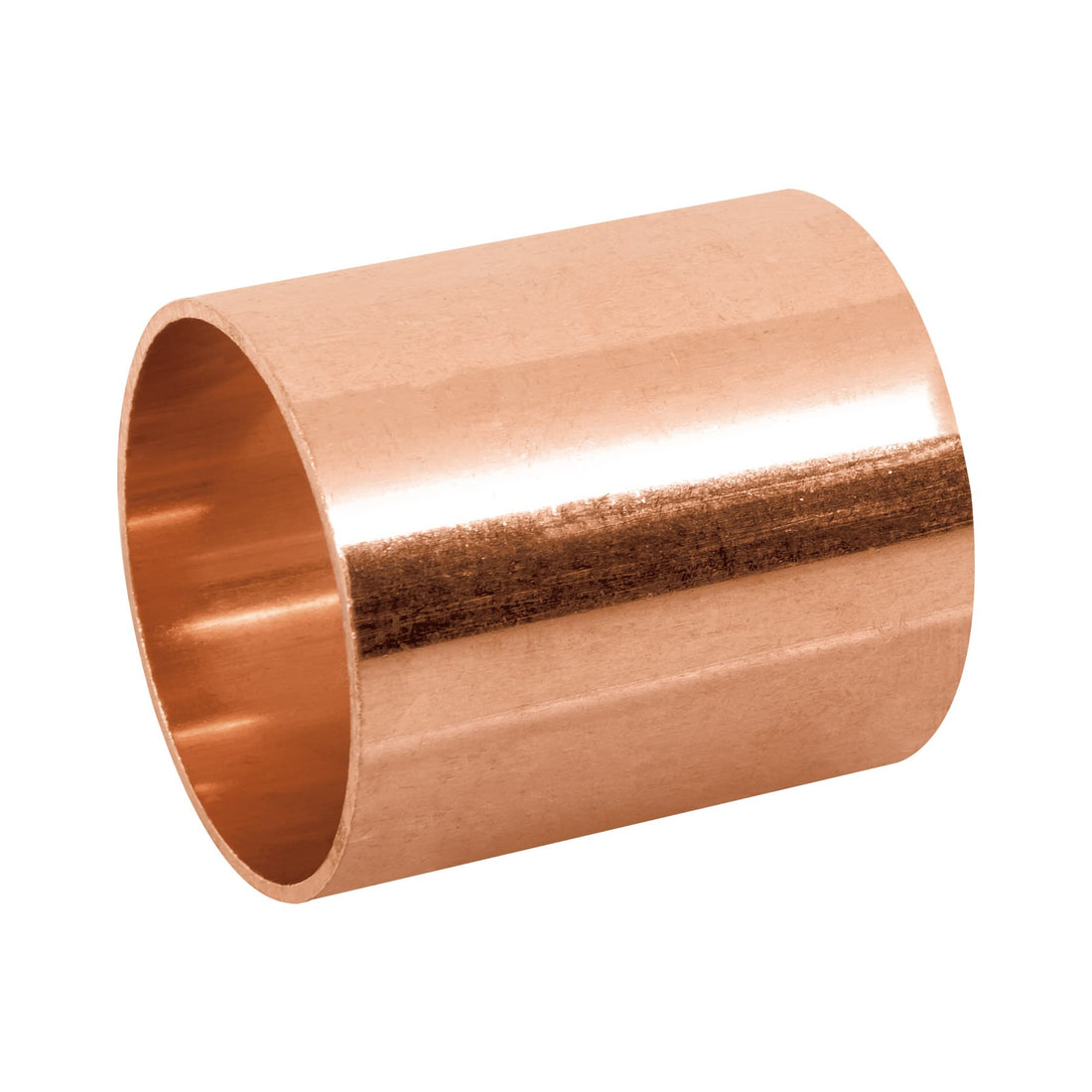 Cople de cobre 1-1/2", sin ranura, FOSET
