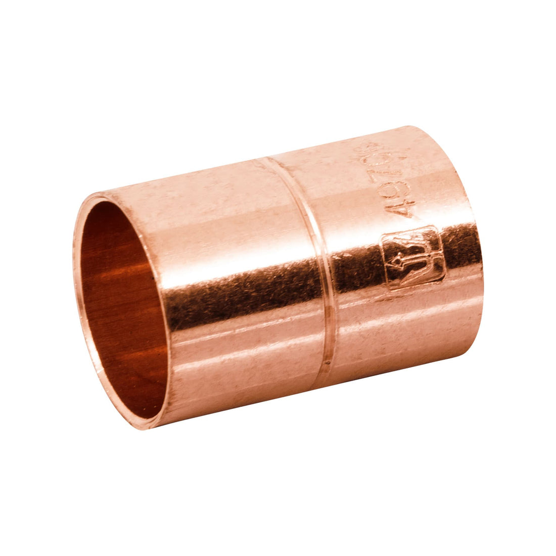Cople de cobre 1/2", con ranura, FOSET