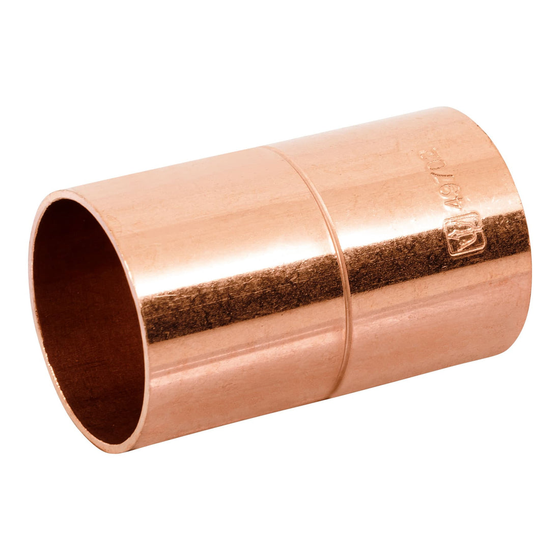 Cople de cobre 1", con ranura, FOSET
