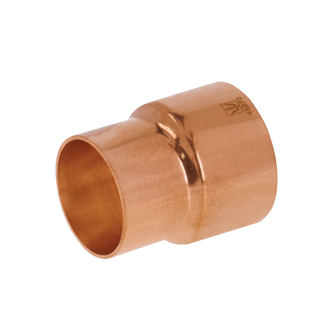 Reducción campana de cobre 1-1/2 x 1-1/4", FOSET