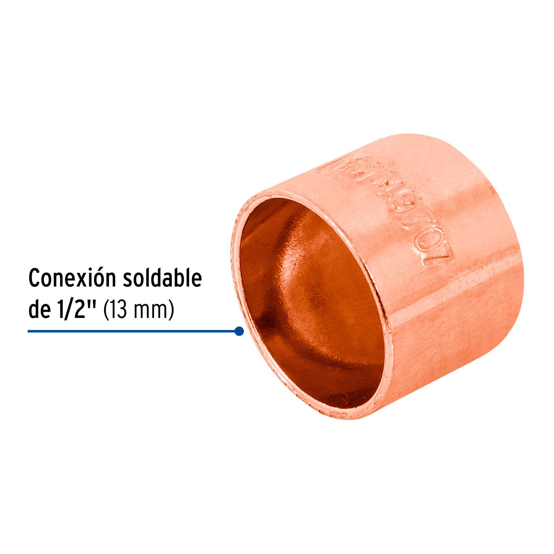 Tapón capa de cobre 1/2", FOSET