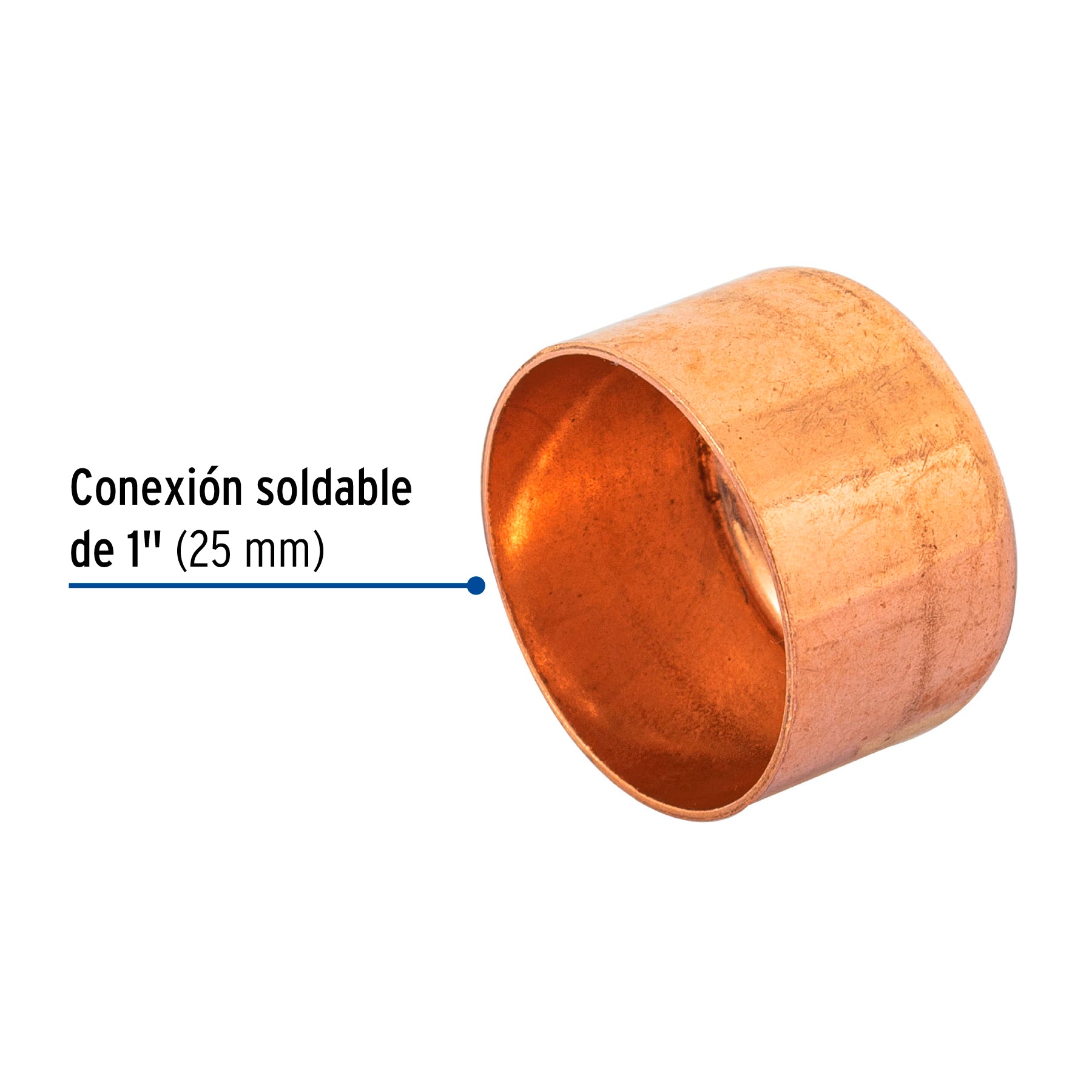 Tapón capa de cobre 1", FOSET BASIC