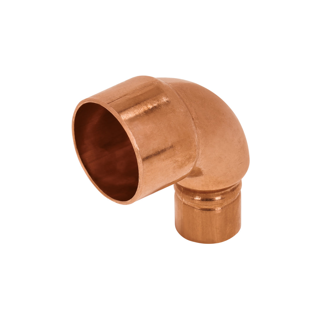 Codo 90° reducción de cobre de 1" x 1/2", FOSET
