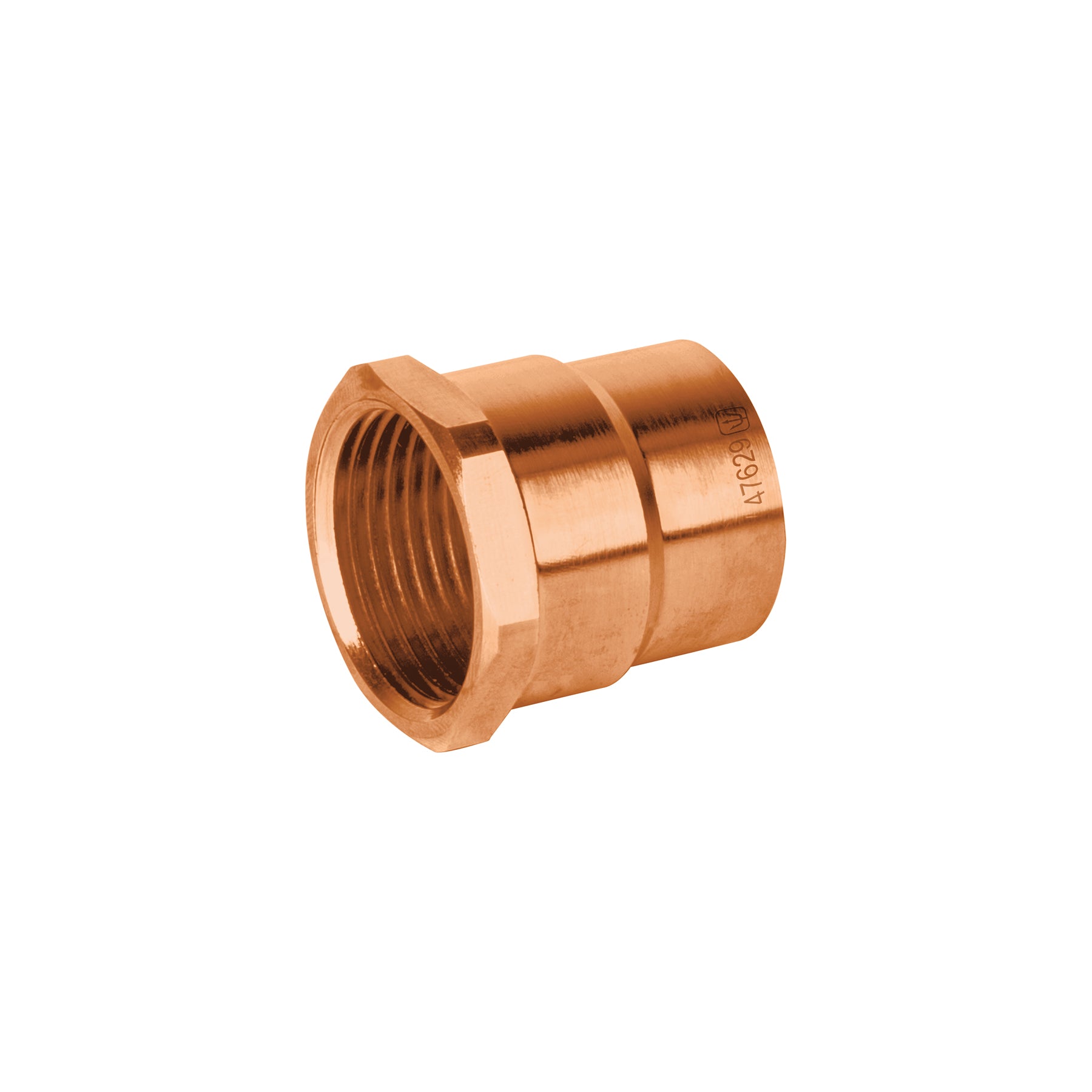 Conector de cobre de rosca interior 3/4", FOSET BASIC