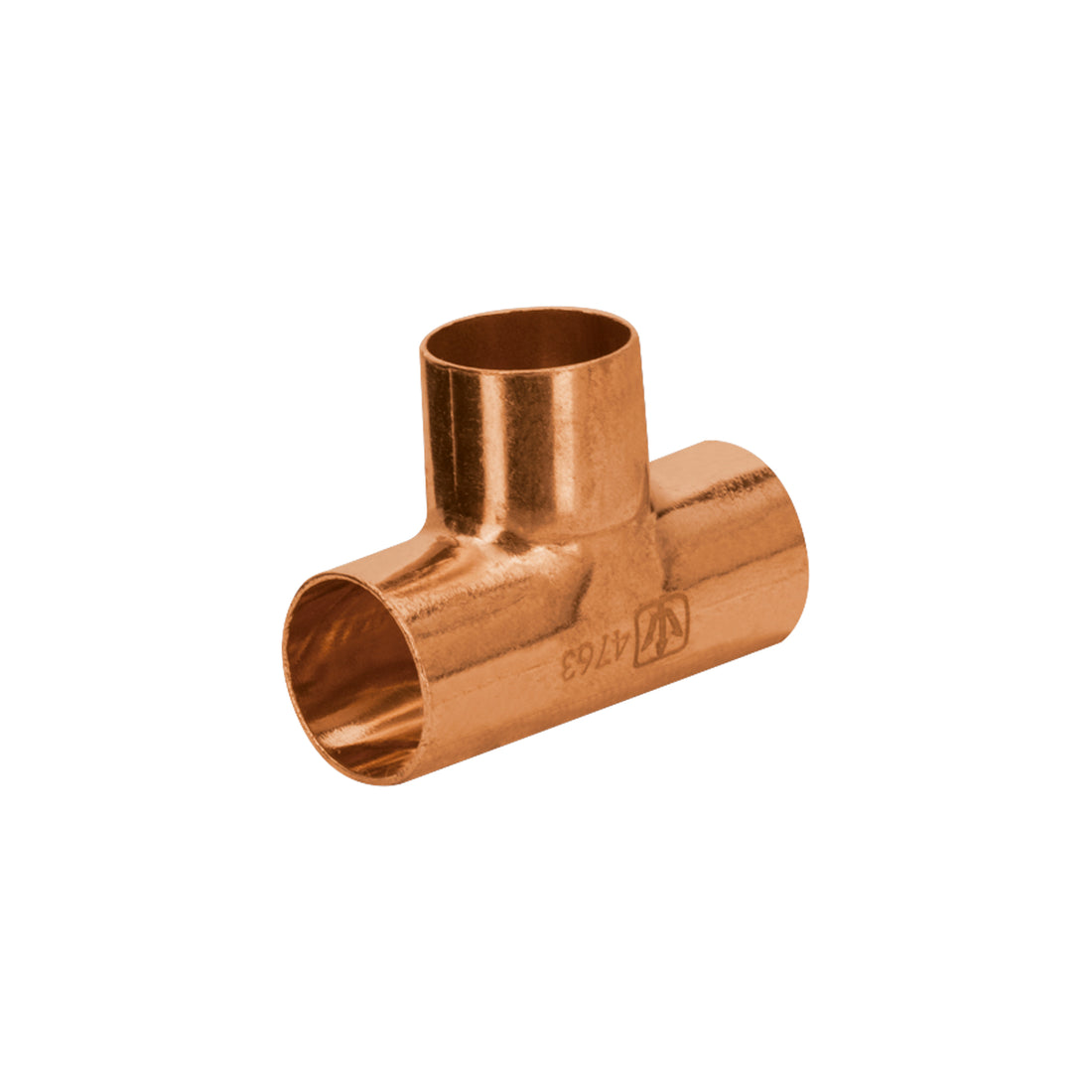 Tee sencilla de cobre 1/2", FOSET BASIC