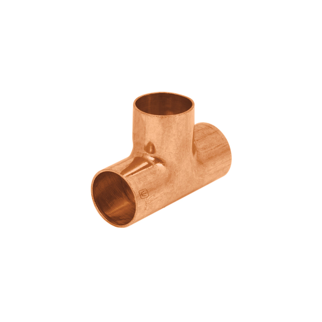 Tee sencilla de cobre 3/4", FOSET