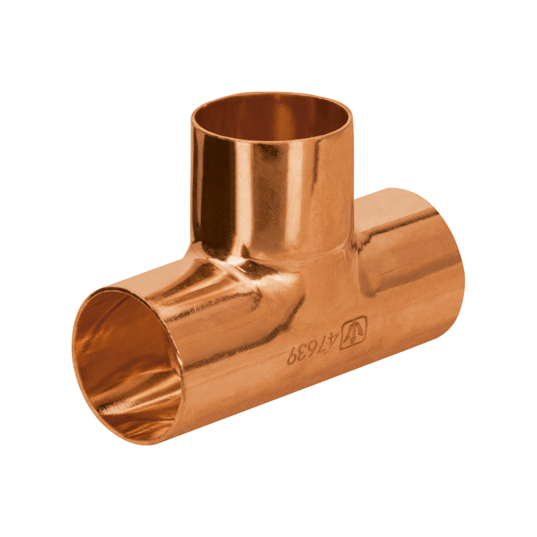 Tee sencilla de cobre 1", FOSET BASIC