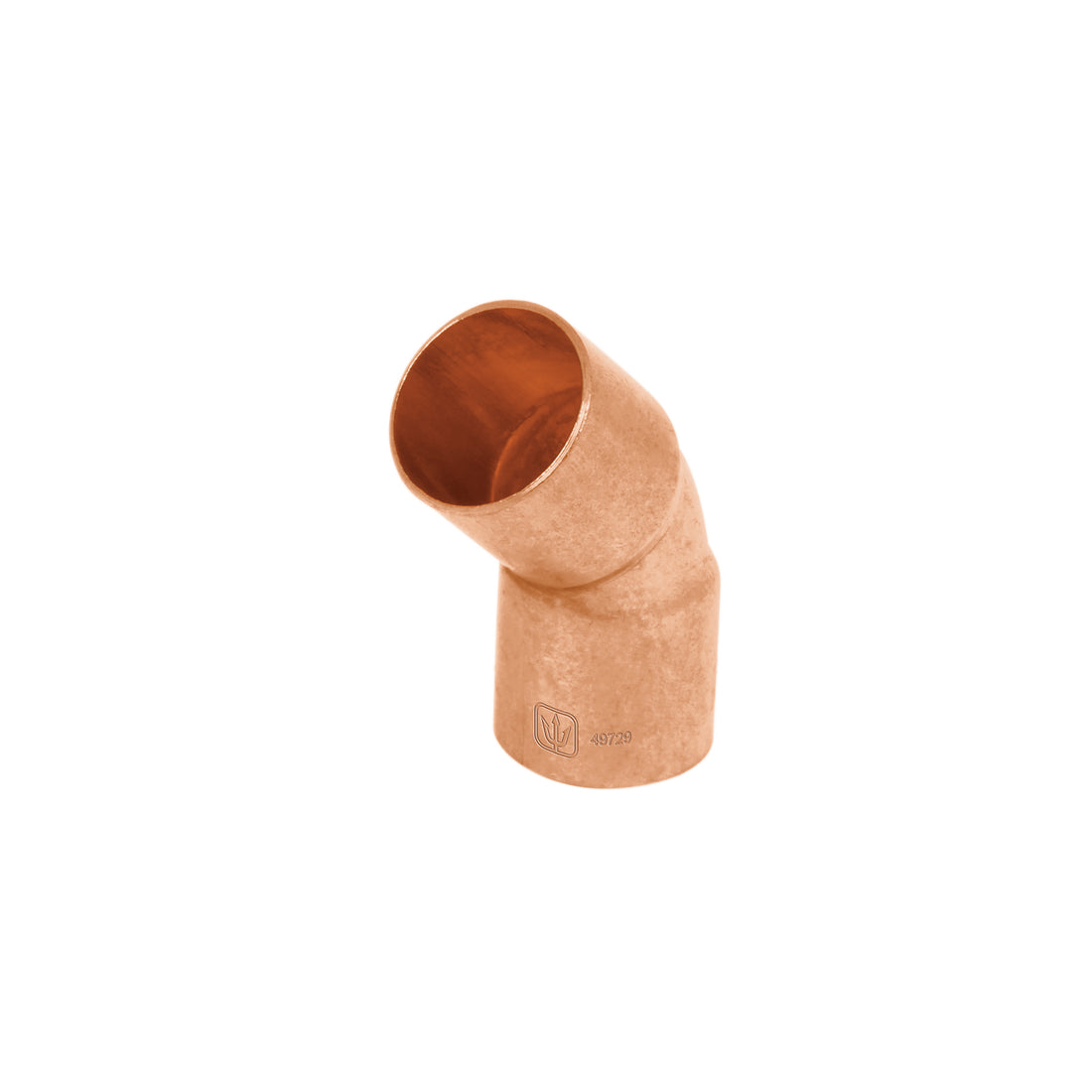 Codo 45° de cobre 3/4",FOSET