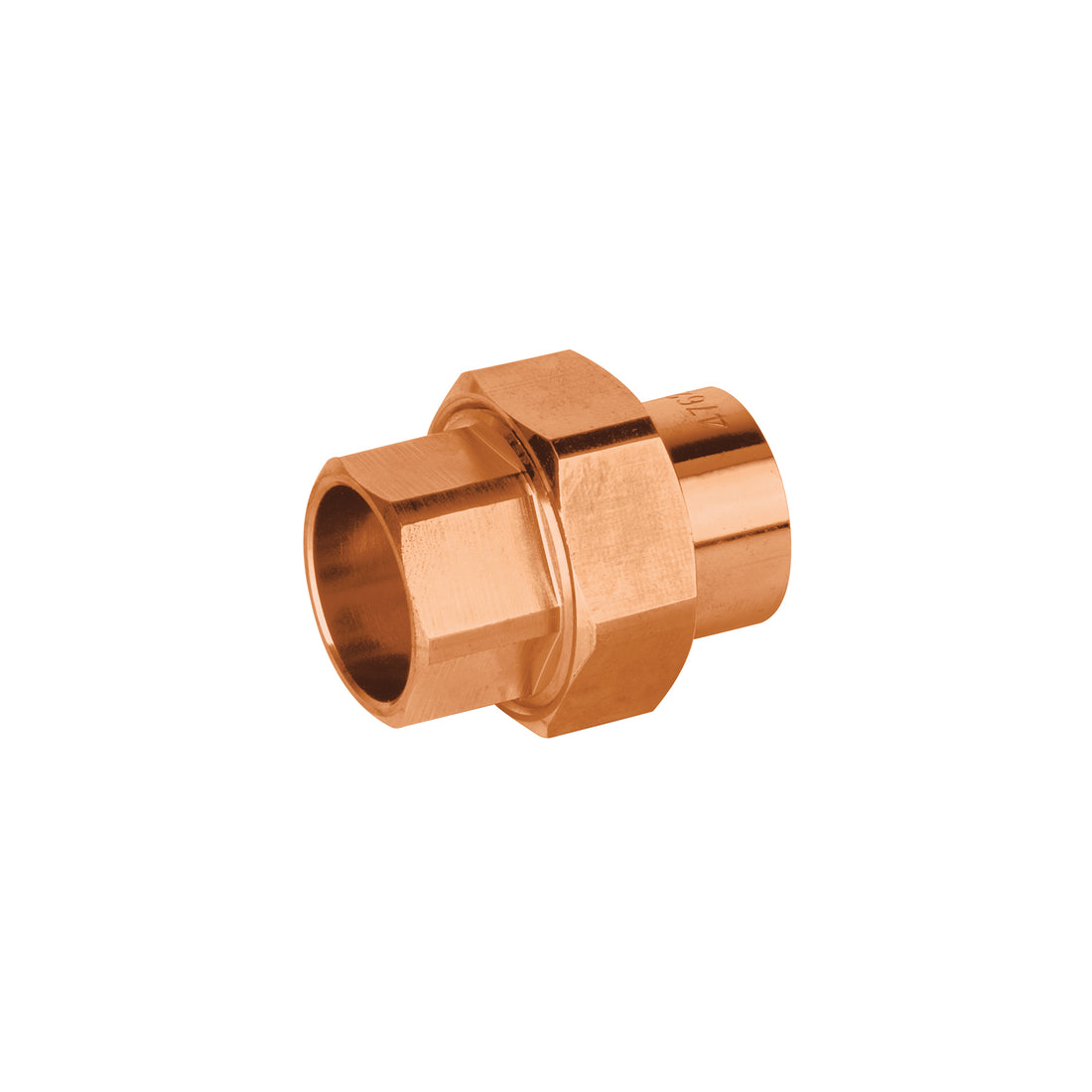 Tuerca unión de cobre de 3/4", FOSET BASIC