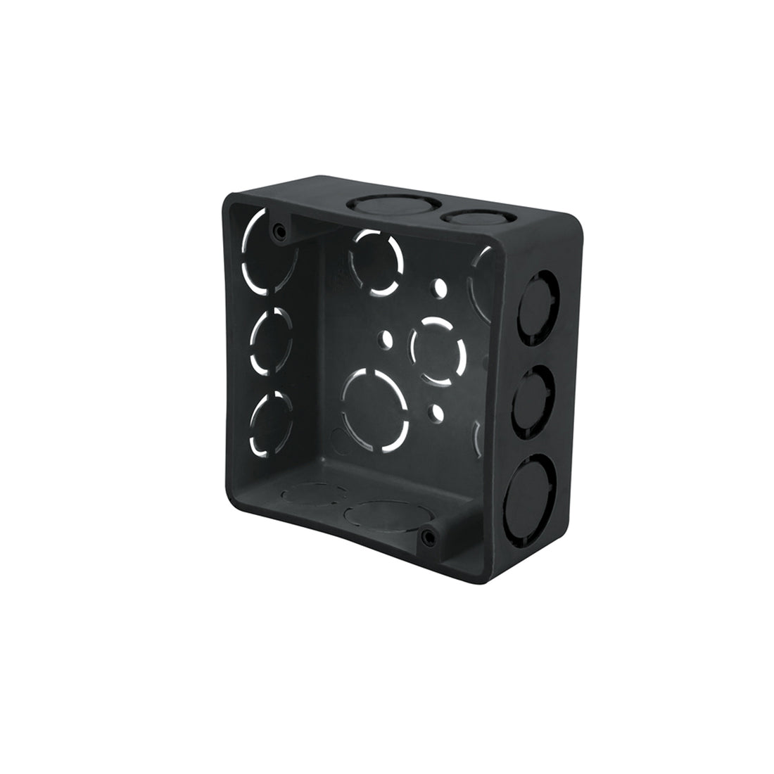 Caja cuadrada 4" x 4" plástica, VOLTECK