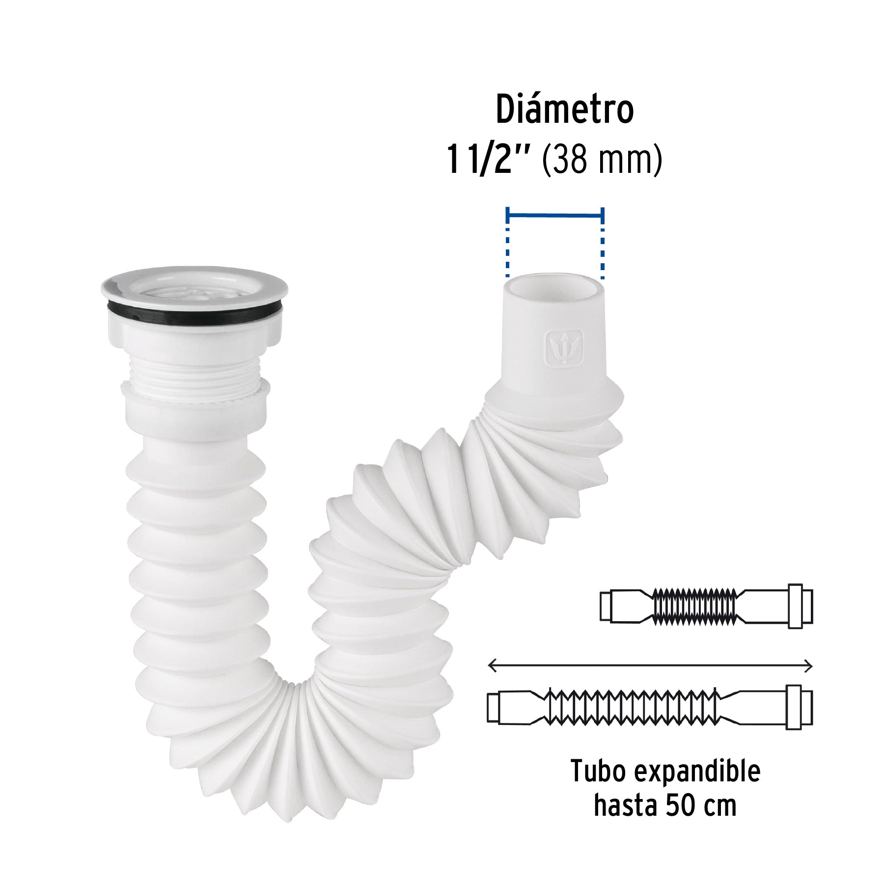 Céspol flexible con contrarrejilla de PP, FOSET